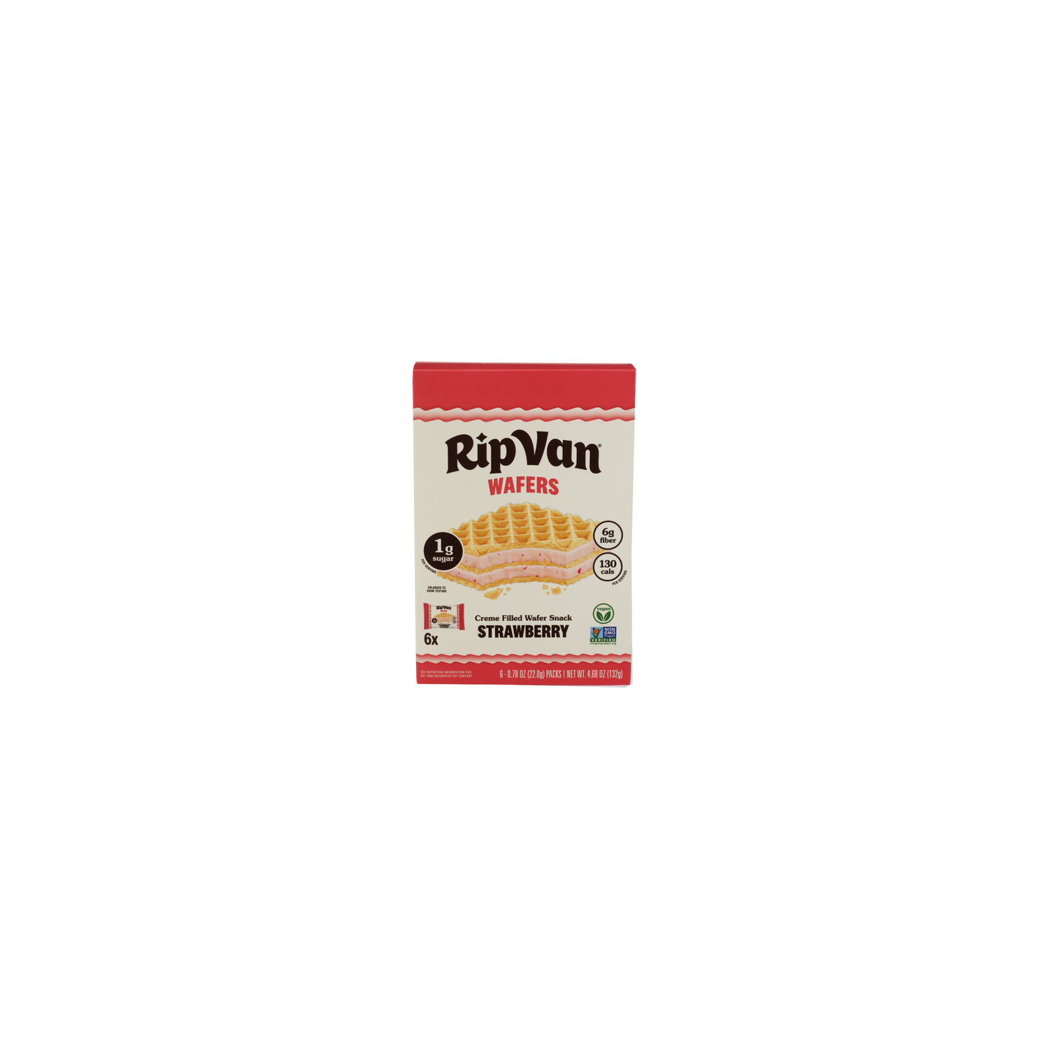 Rip Van Wafer Strawberry - 0.78 Ounce - 6 Count Image 1 of 3