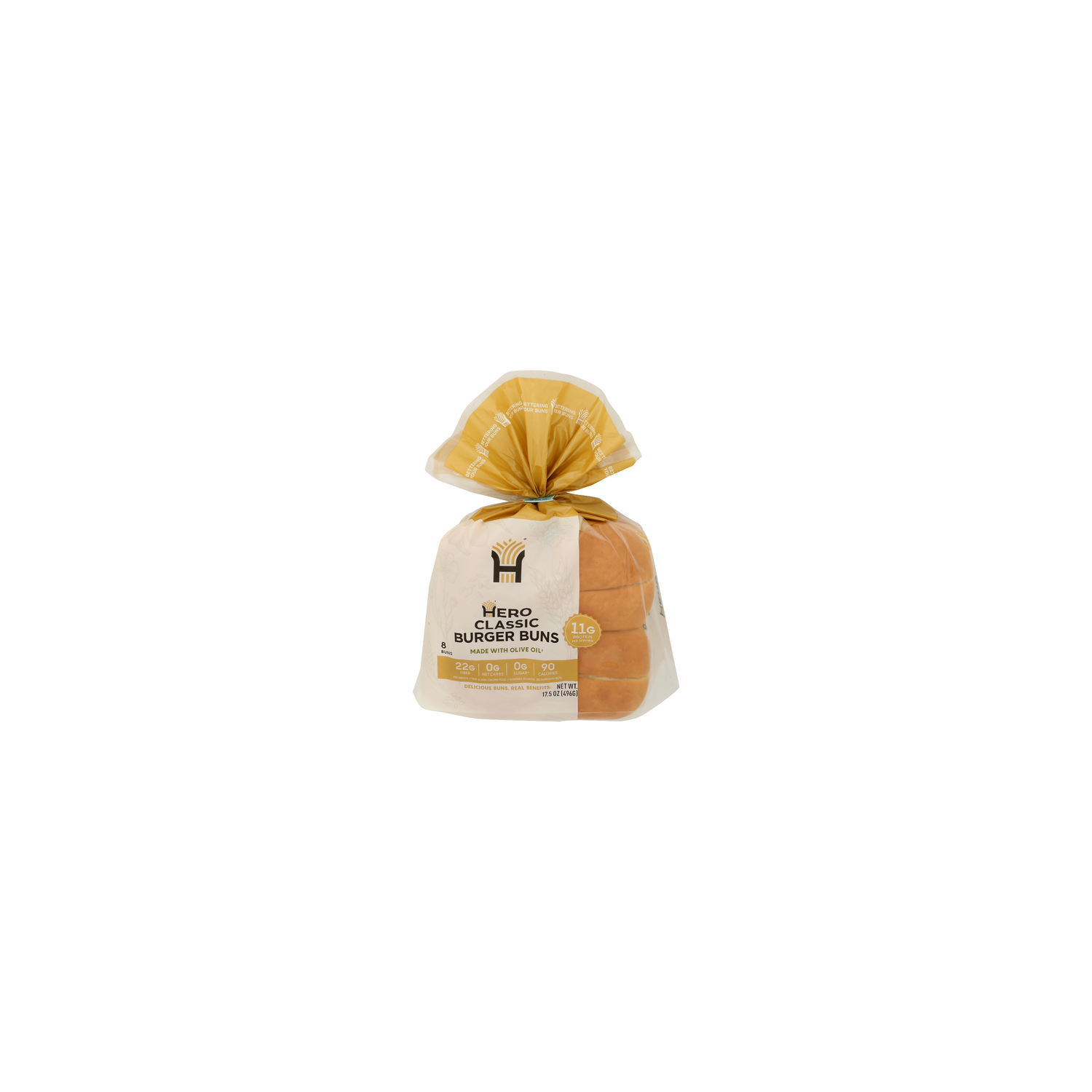 Hero Bread Classic Burger Buns - 2.188 Ounce - 8 Count Image 1 of 4
