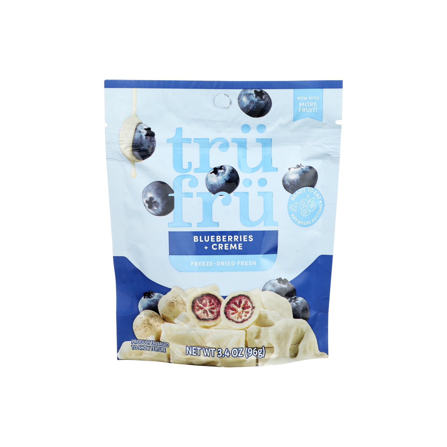 Tru Fru Freeze Dried Blueberries & Crème - 3.4 Ounce Image 1 of 4