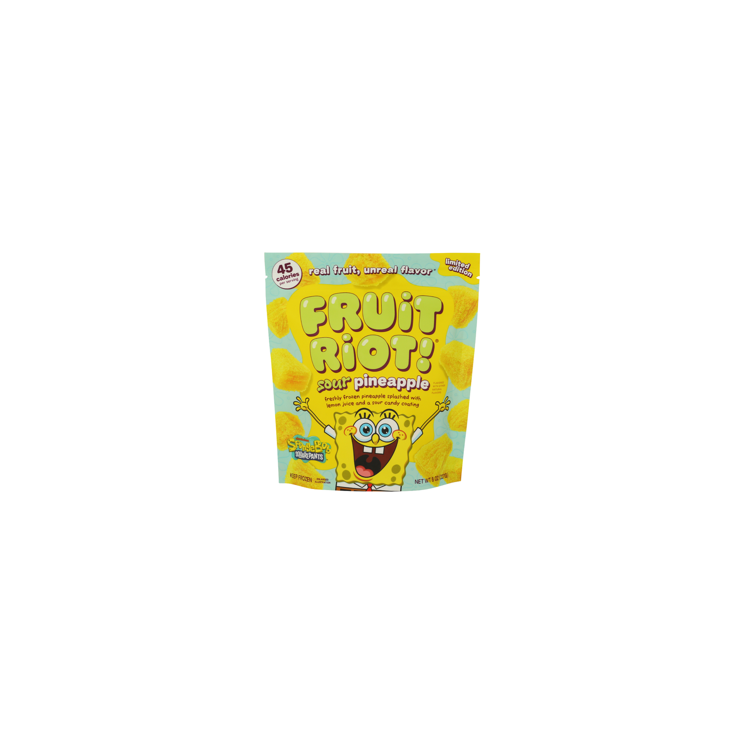 Fruit RIOT! Pineapple Frozen Candy Sour - 8 Ounce Image 1 of 4