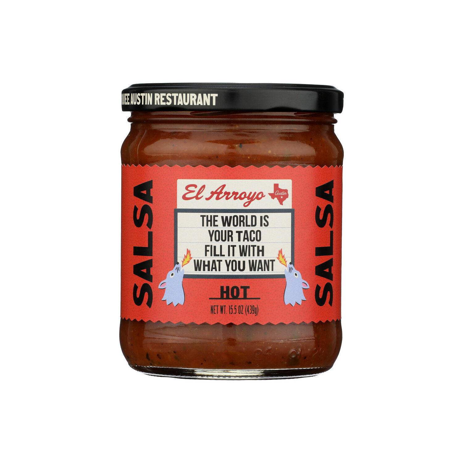 El Arroyo Salsa Hot - 15.5 Ounce Image 1 of 2