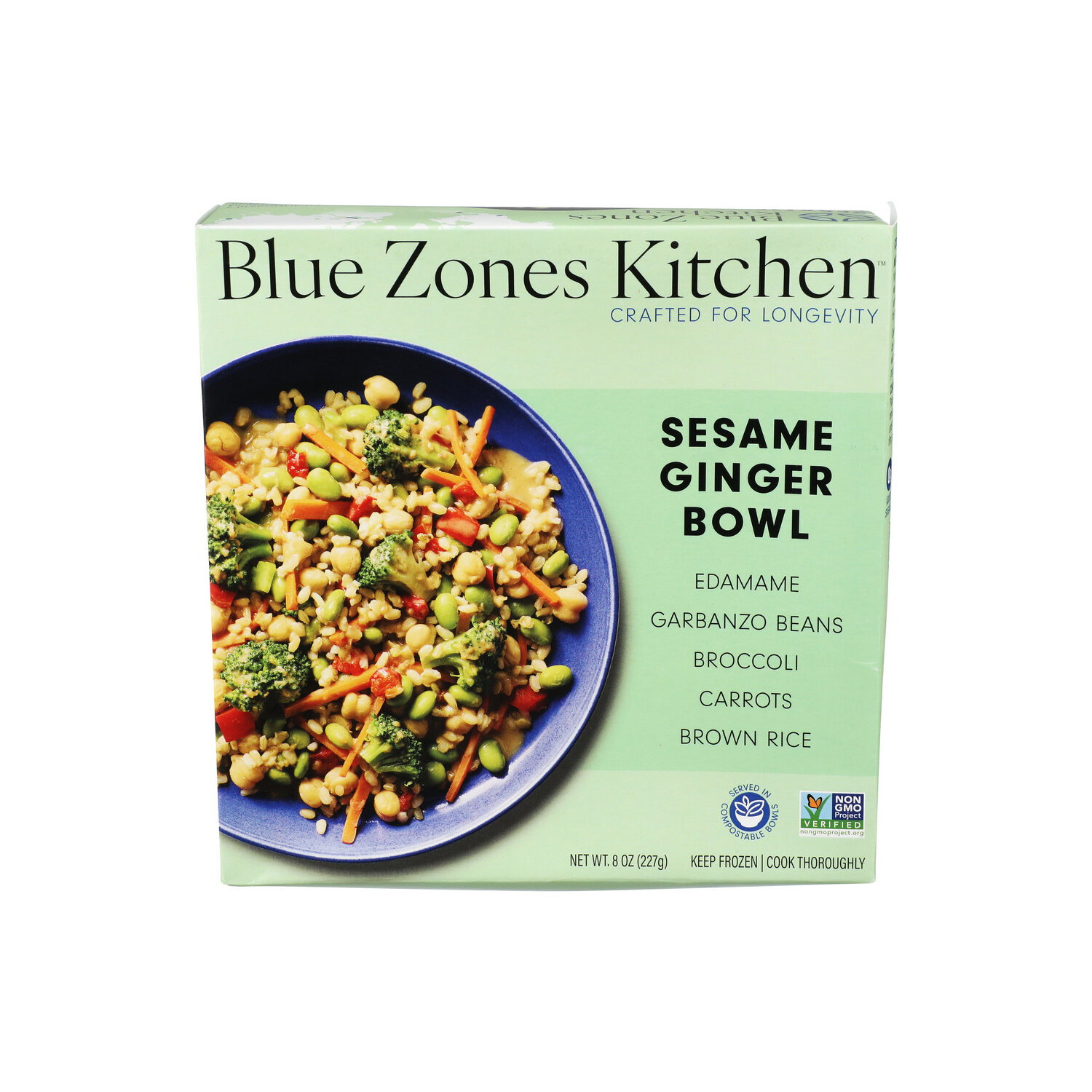 Blue Zones Kitchen Sesame Ginger Bowl - 8 Ounce Image 1 of 4