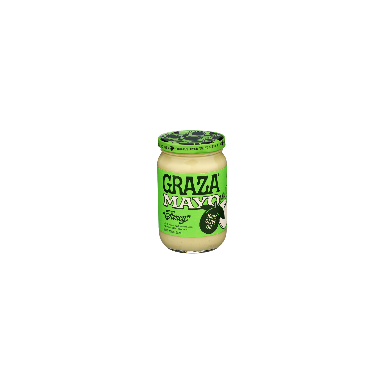 Graza Unscented Creamy Softened Fancy Mayo By Jar - 11.2 Fluid Ounce Image 1 of 4