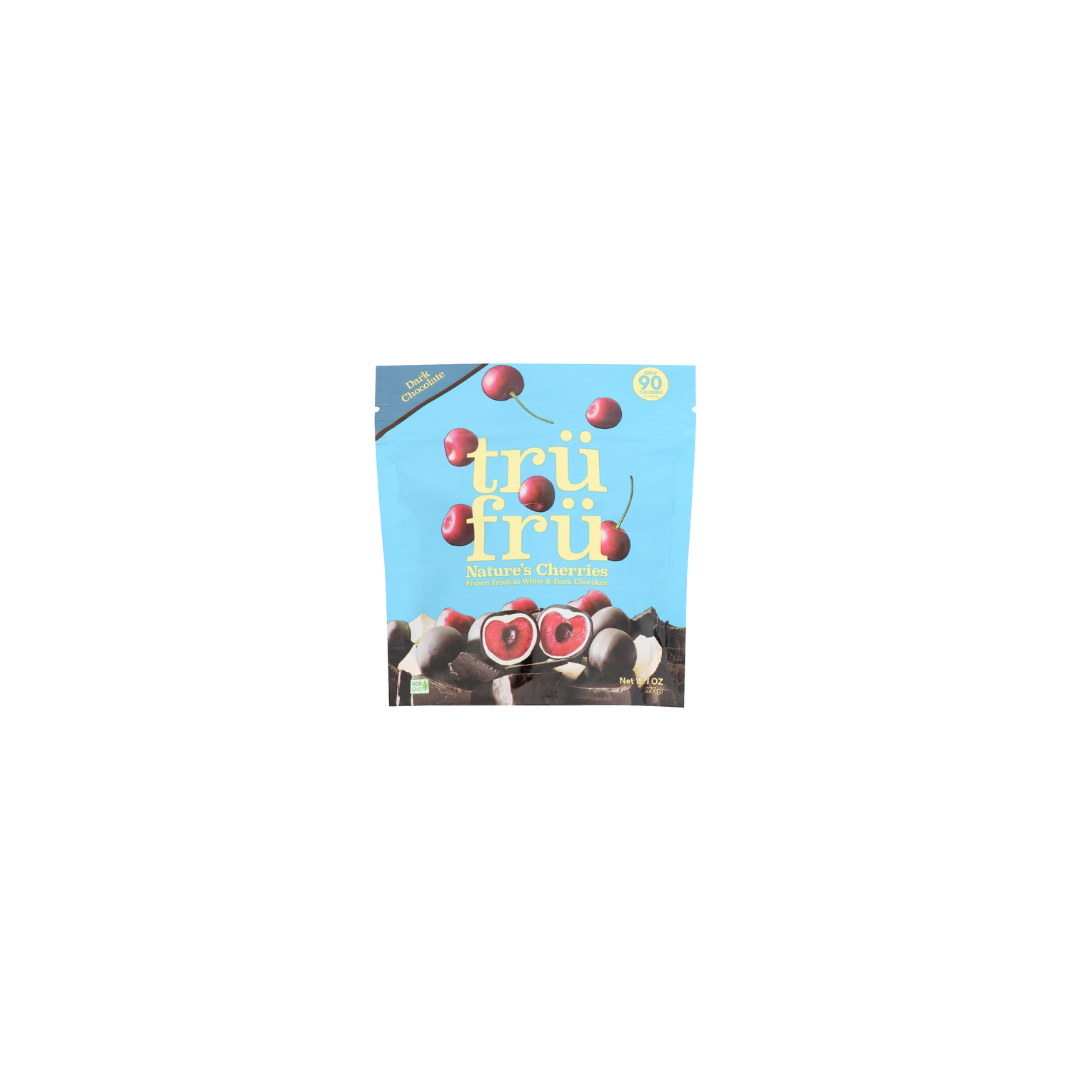 Trufru White & Dark Chocolate Frozen Cherries - 8 Ounce Image 1 of 4