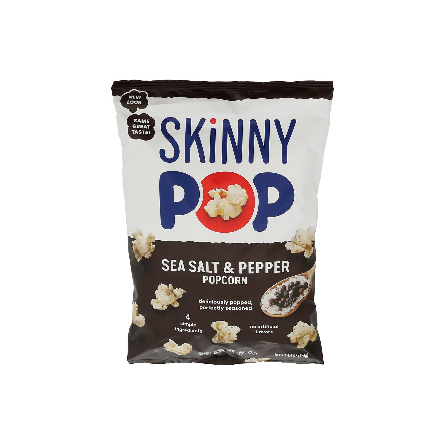 Skinny Pop Sea Salt & Pepper Popcorn - 4.4 Ounce Image 1 of 4