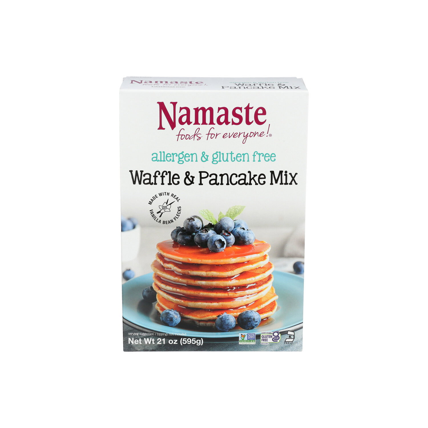 Namaste Foods Allergen & Gluten Free Waffle & Pancake Mix - 21 Ounce Image 1 of 4