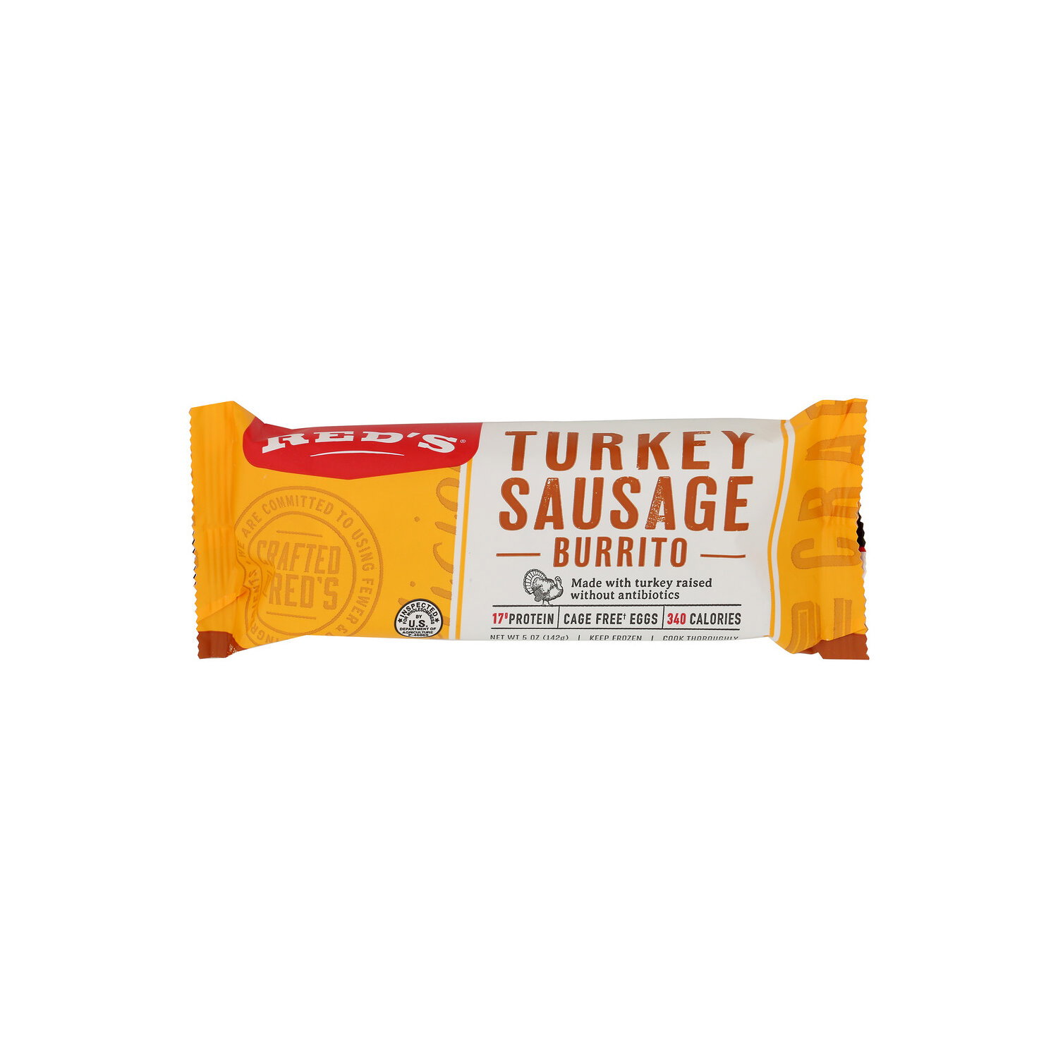 Red's Turkey Sausage Burrito - 5 Ounce Image 1 of 4