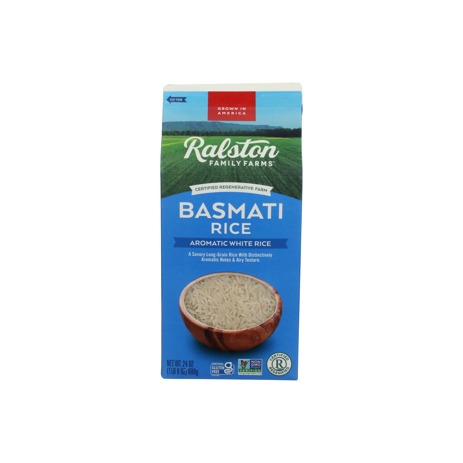 Ralston Family Farms Aromatic White All Natural Basmati Rice - 24 Ounce Image 1 of 4