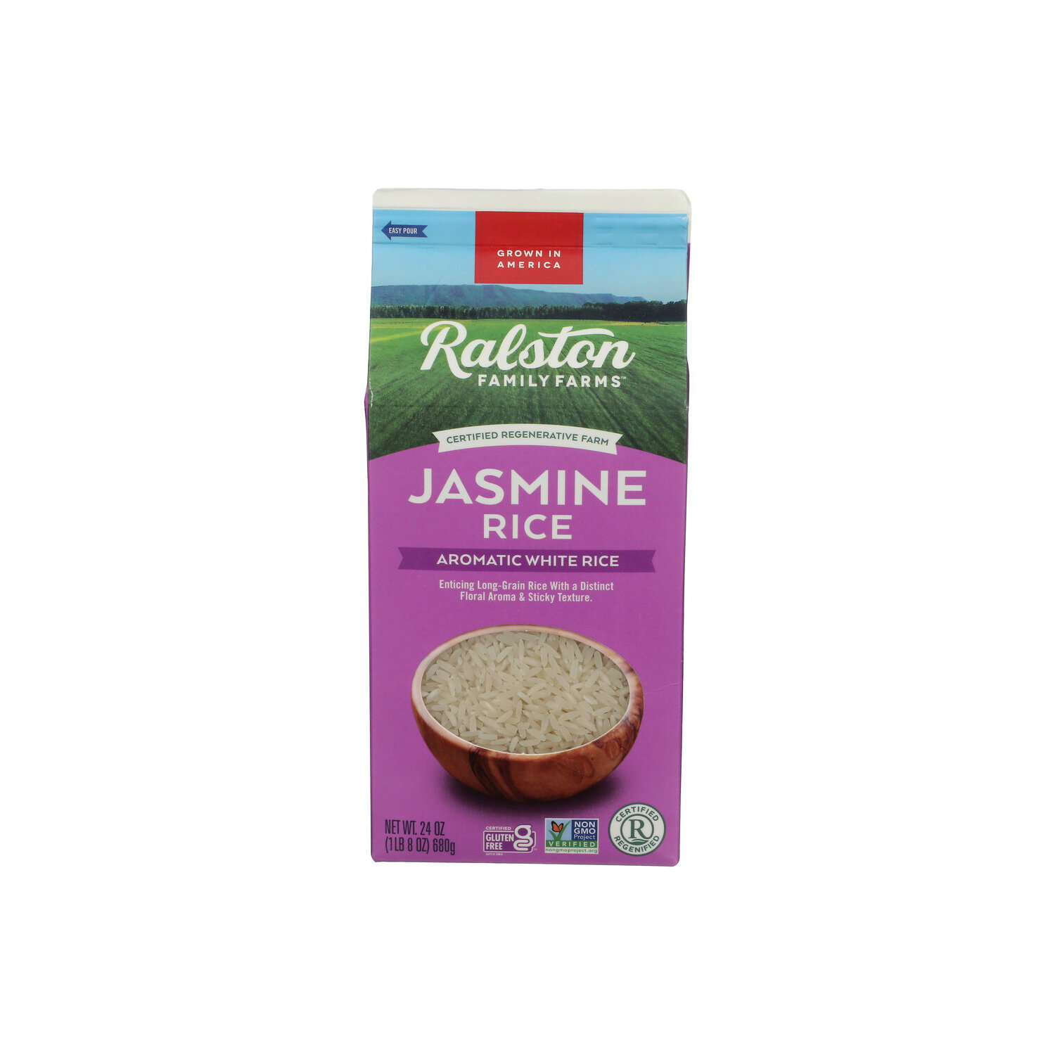 Ralston Family Farms Aromatic White All Natural Jasmine Rice - 24 Ounce Image 1 of 4