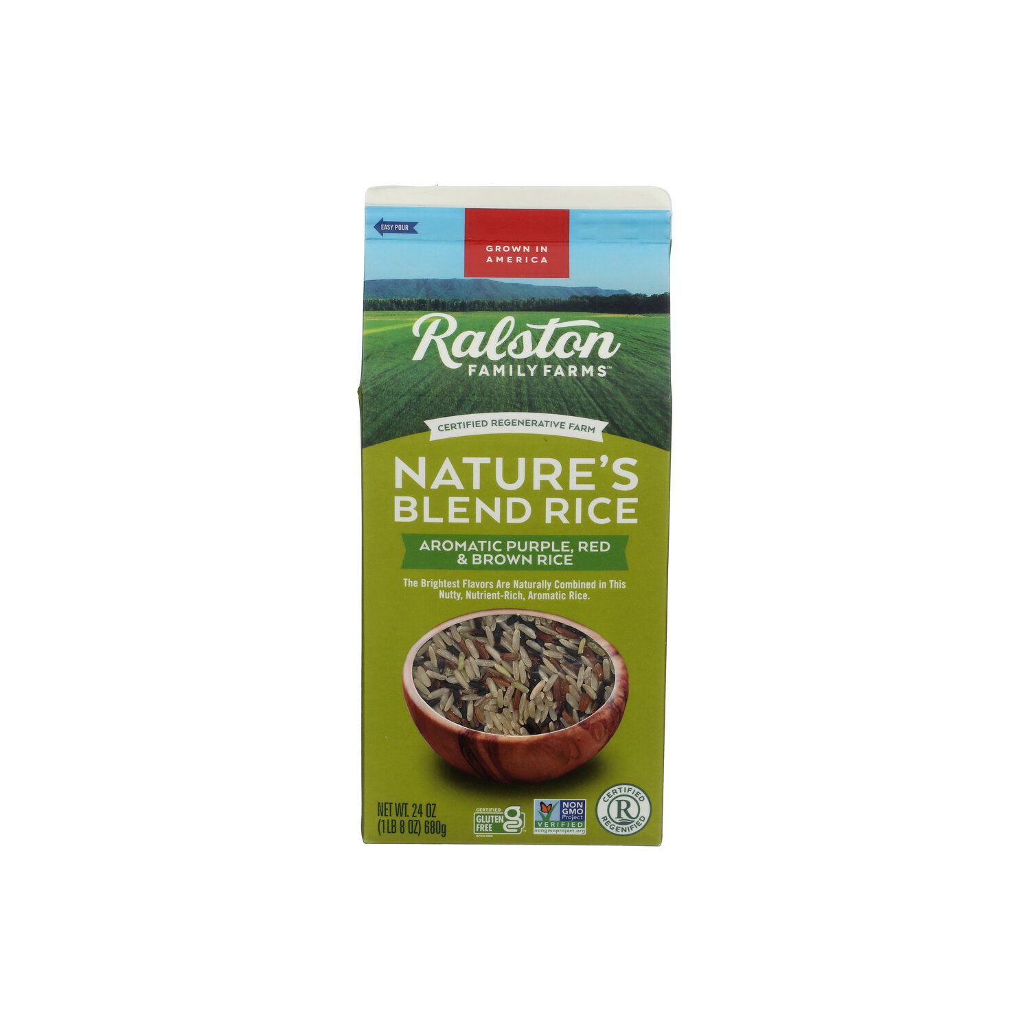 Ralston Family Farms Aromatic Purple, Red, And Brown All Natural Natures Blend Rice - 24 Ounce Image 1 of 4