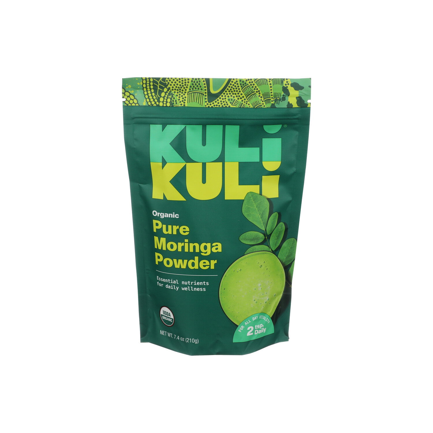 Kuli Kuli Green Powder Superfood Pure Moringa Vegetable - 7.4 Ounce Image 1 of 4