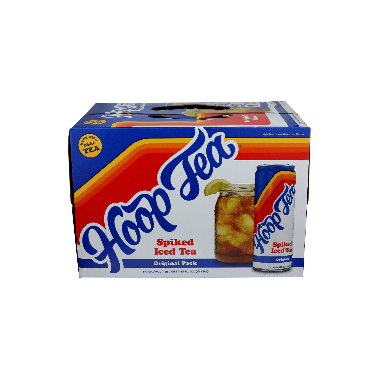 Hoop Tea Spiked Iced Tea, Original, Original Pack - 12 Count Image 1 of 2
