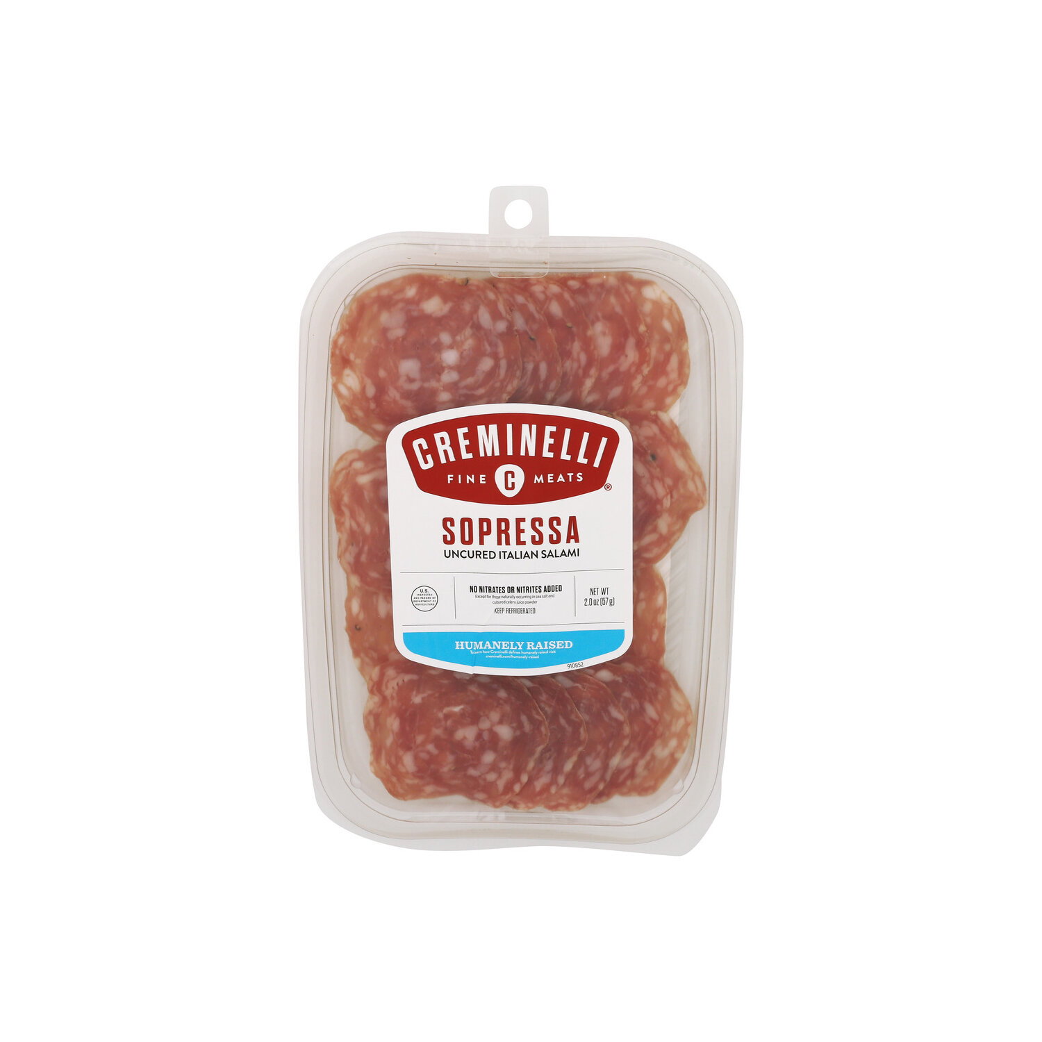 Creminelli Fine Meats Sopressa Uncured Italian Salami - 2 Ounce Image 1 of 4