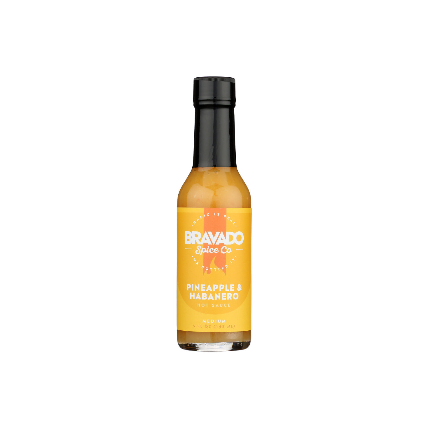 Bravado Spice Hot Sauce Pinapple Habane - 5 Fluid Ounce Image 1 of 2