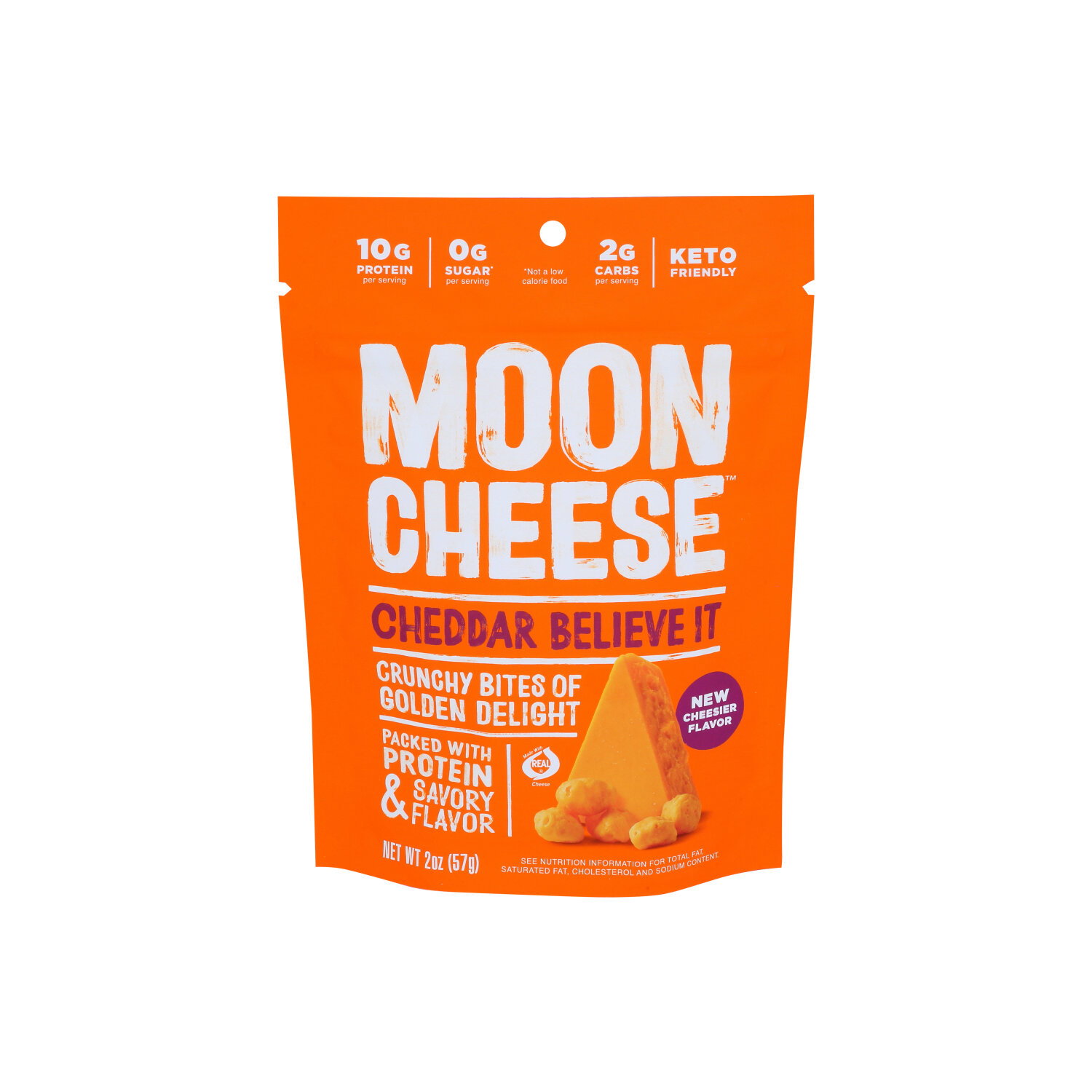 Moon Cheese Cheddar Believe It Snack - 2 Ounce Image 1 of 4