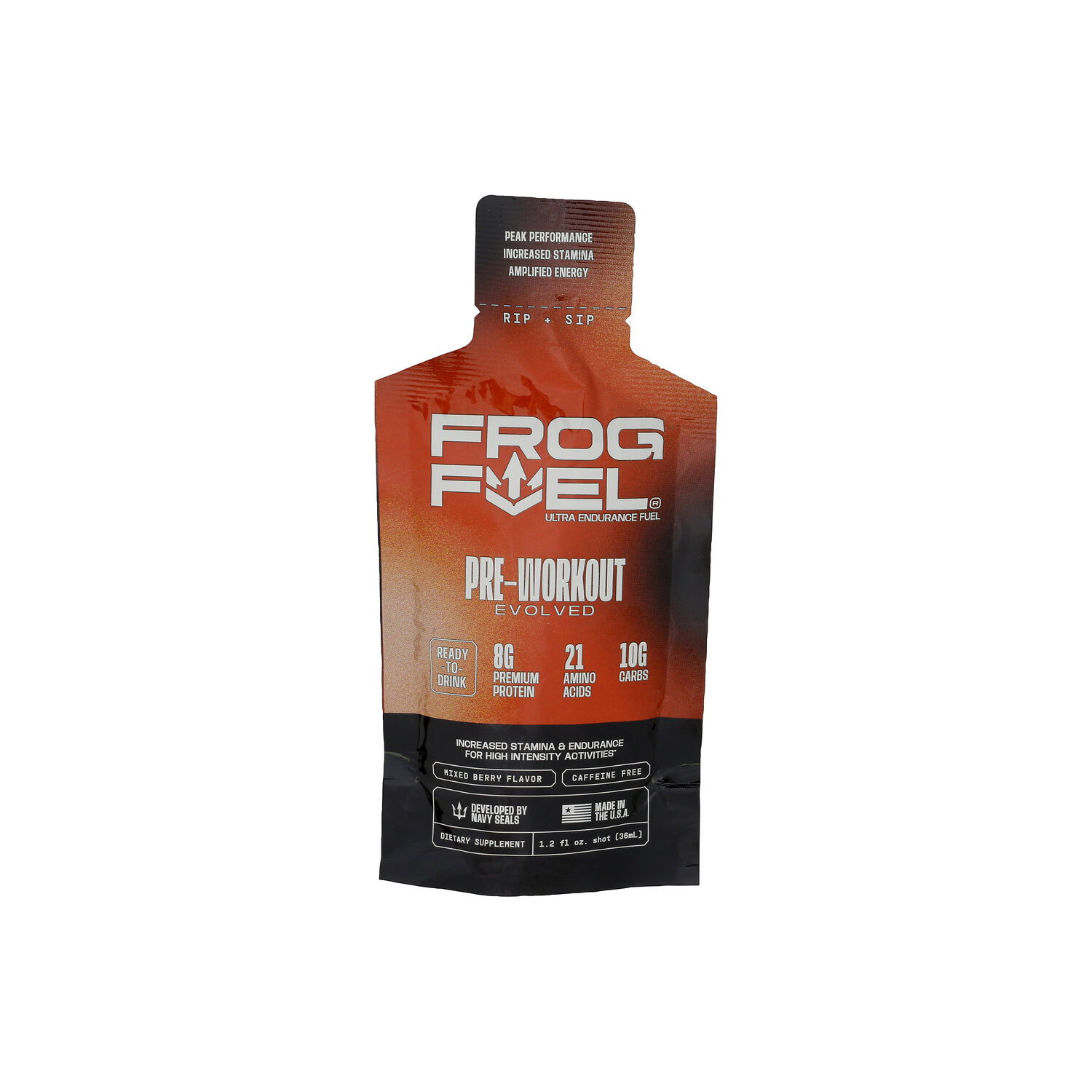 Frog Fuel Mixed Berry Ultra Liquid Super Fuel Shot - 1.2 Fluid Ounce Image 1 of 2