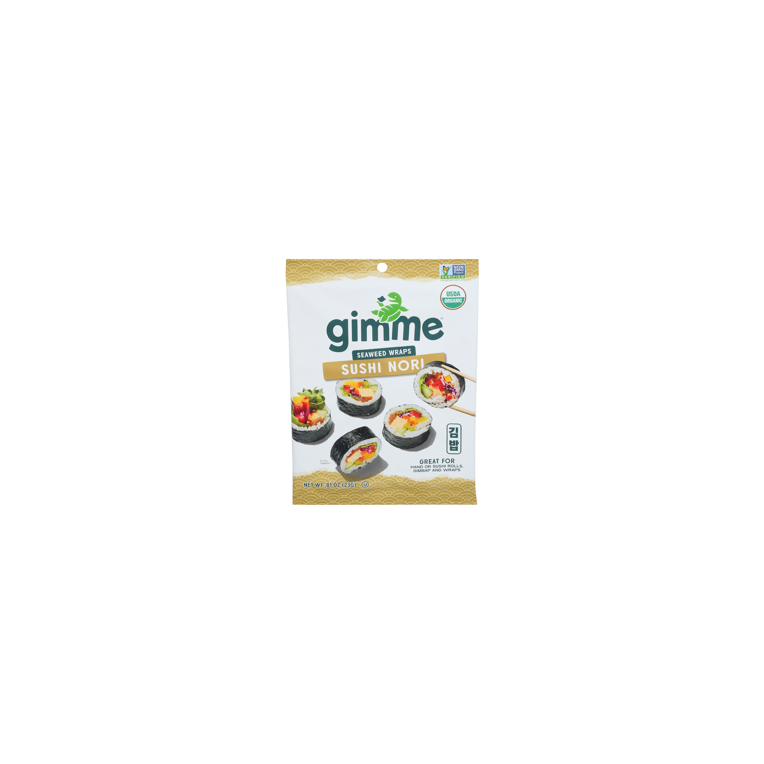 Gimme Organic Sushi Nori - 0.81 Ounce Image 1 of 4