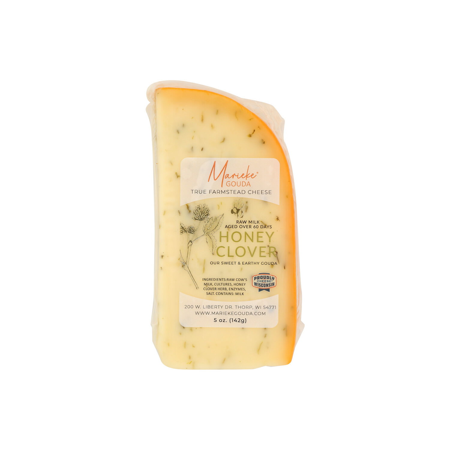 Marieke Gouda Cheese Honey Clover - 5 Ounce Image 1 of 2