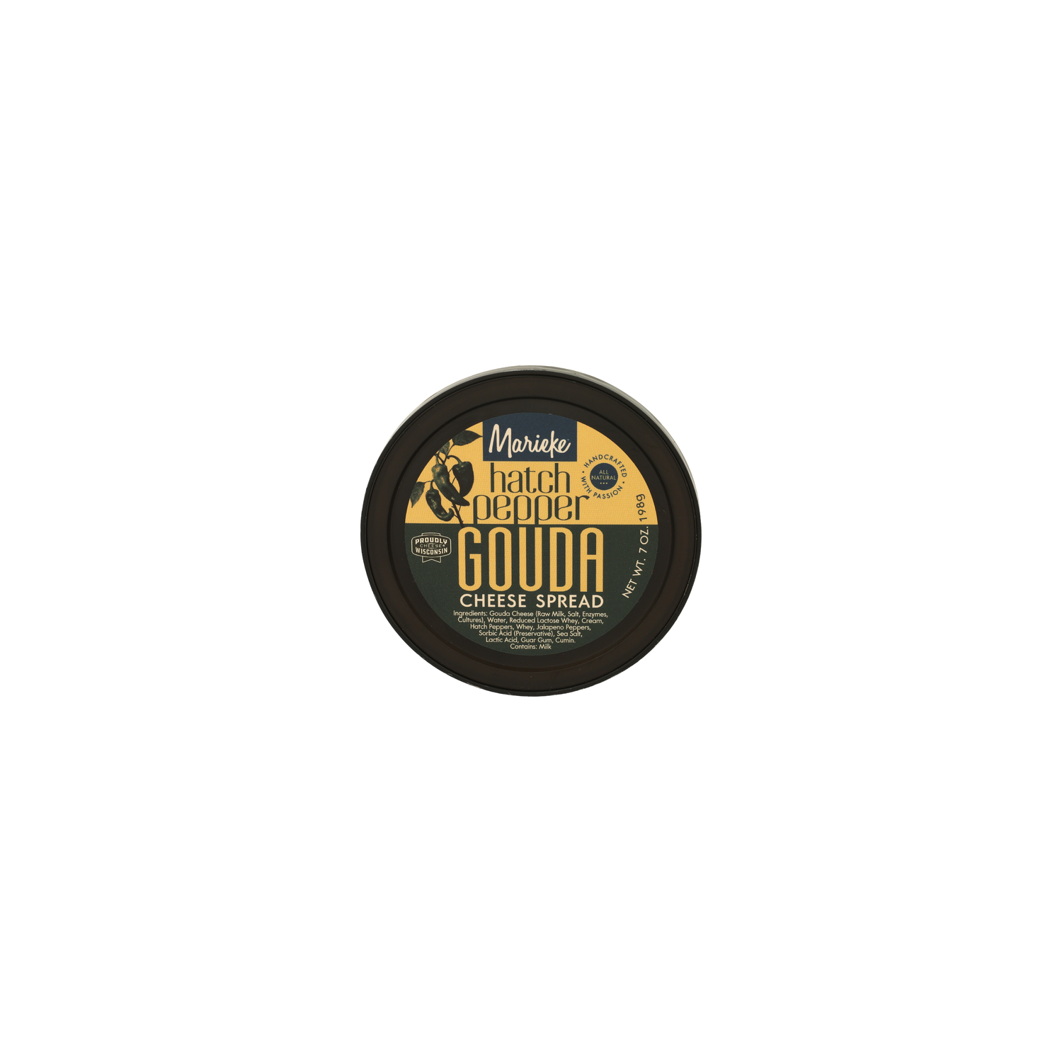 Marieke Gouda Spread Hatch Chili - 7 Ounce Image 1 of 4