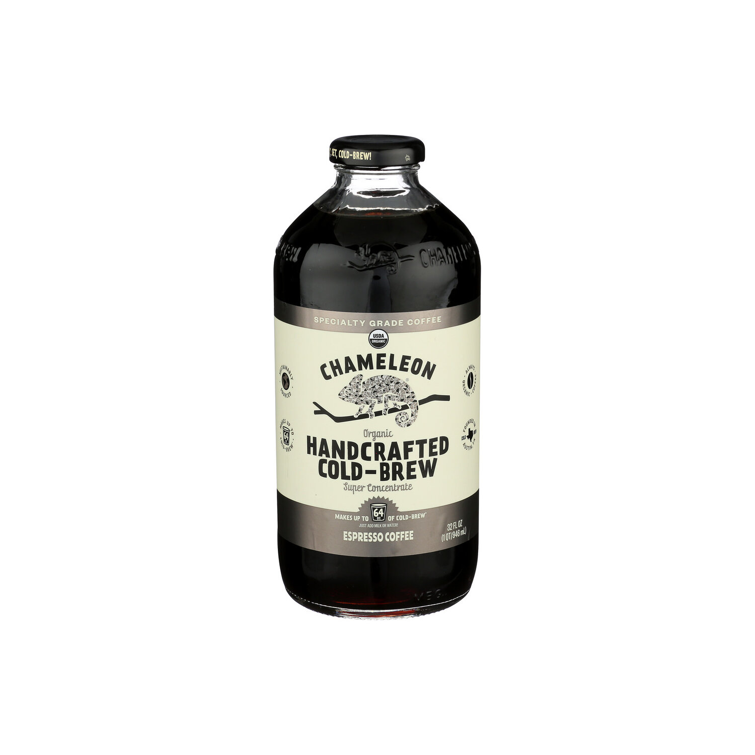 Chameleon Handcrafted Cold-Brew  Espresso Coffee Concentrate - 32 Fluid Ounce Image 1 of 4