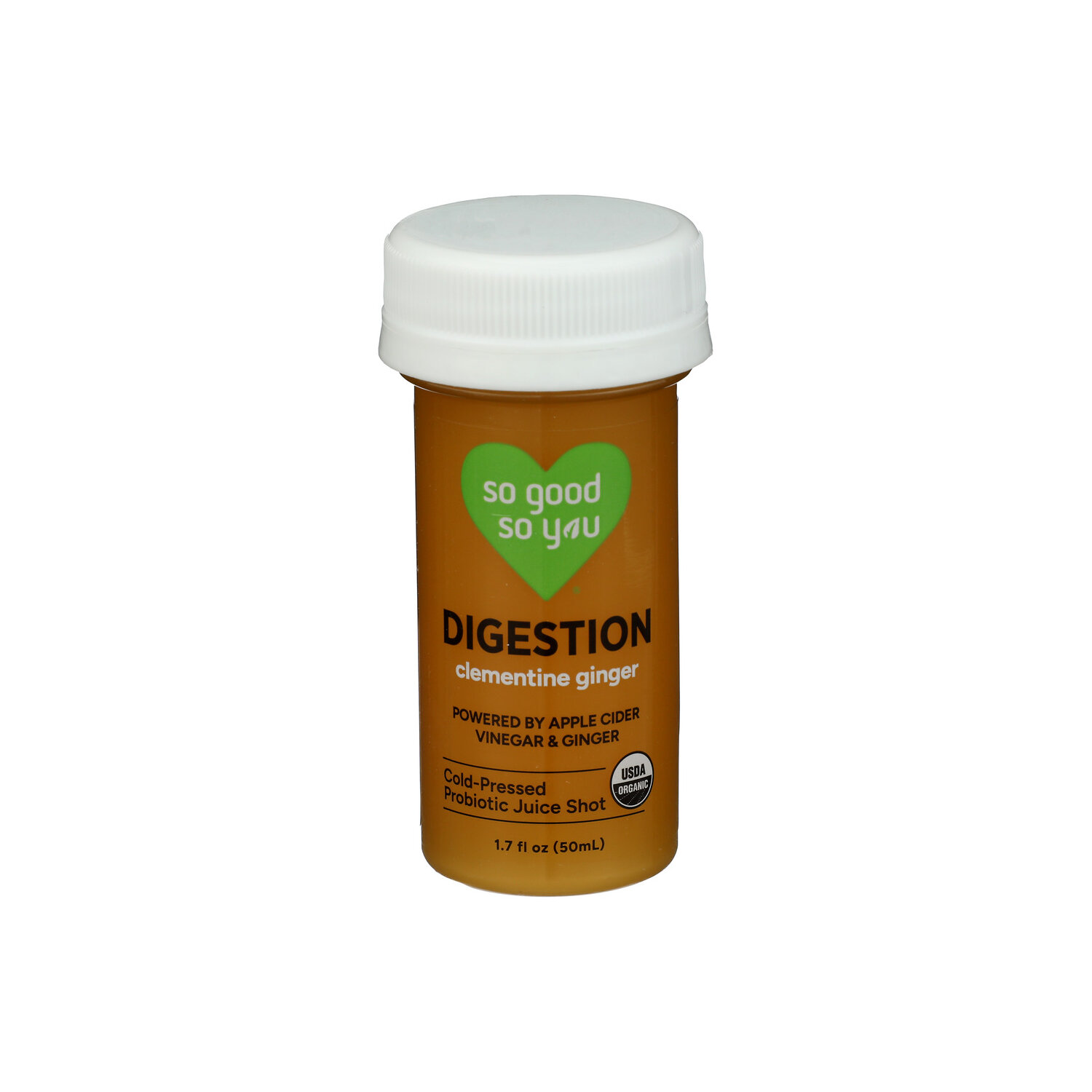 So Good So You Digestion Clementine Ginger Probiotic Juice Shot - 1.7 Fluid Ounce Image 1 of 4
