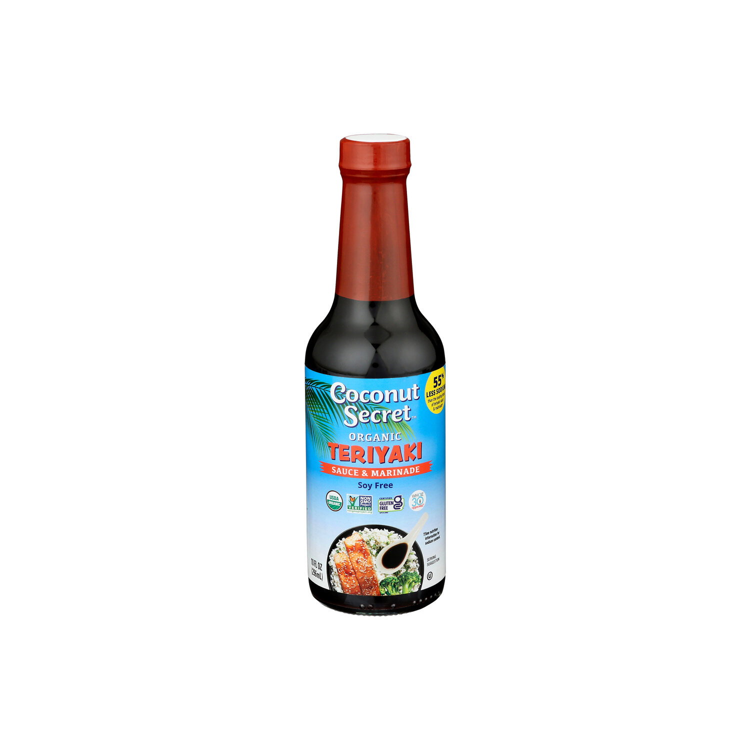 Nutiva Teriyaki Sauce Marinade Coconut Aminos - 10 Fluid Ounce Image 1 of 4