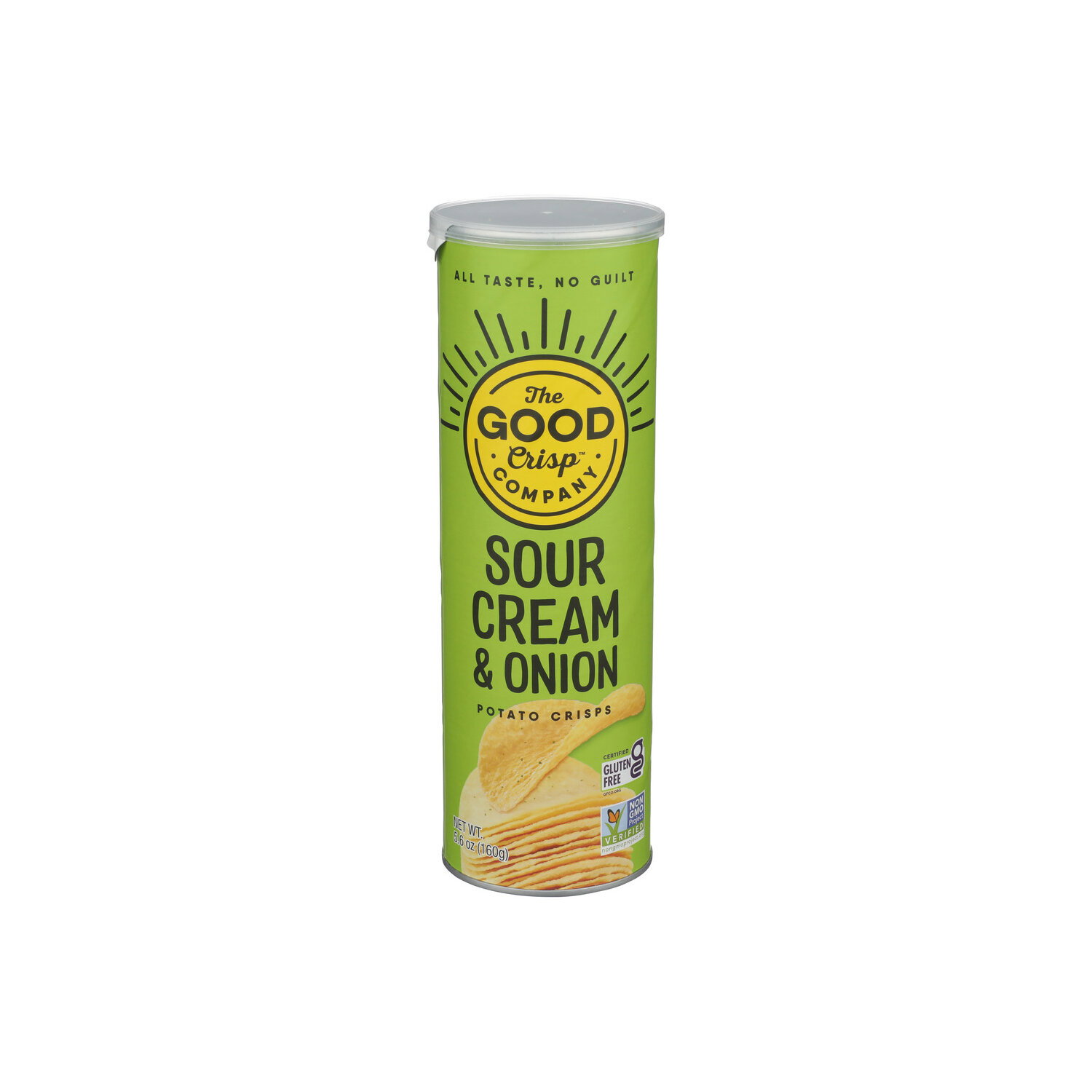 The Good Crisp Company Sour Cream & Onion Crisps - 5.6 Ounce Image 1 of 4