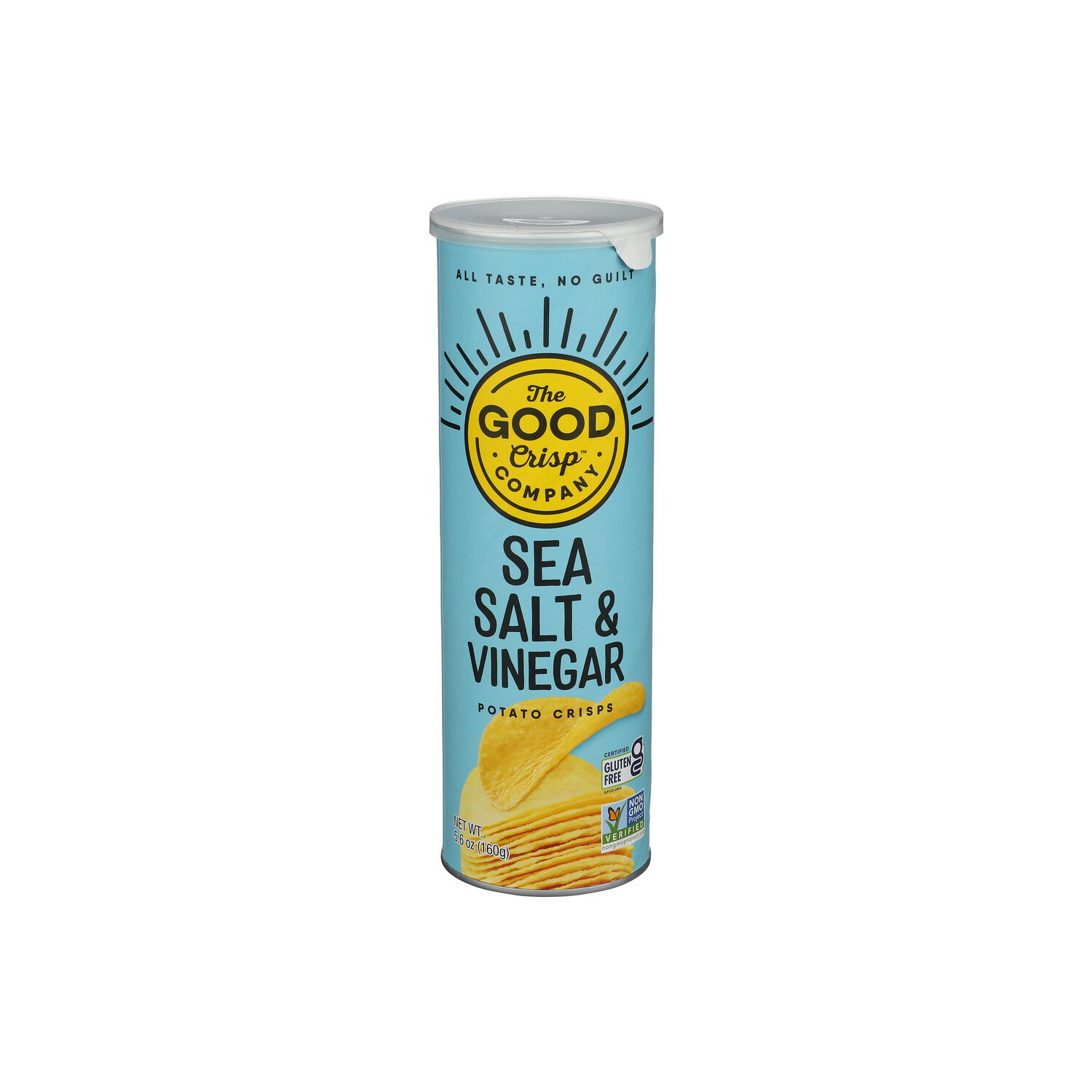 The Good Crisp Company Sea Salt & Vinegar Crisps - 5.6 Ounce Image 1 of 4