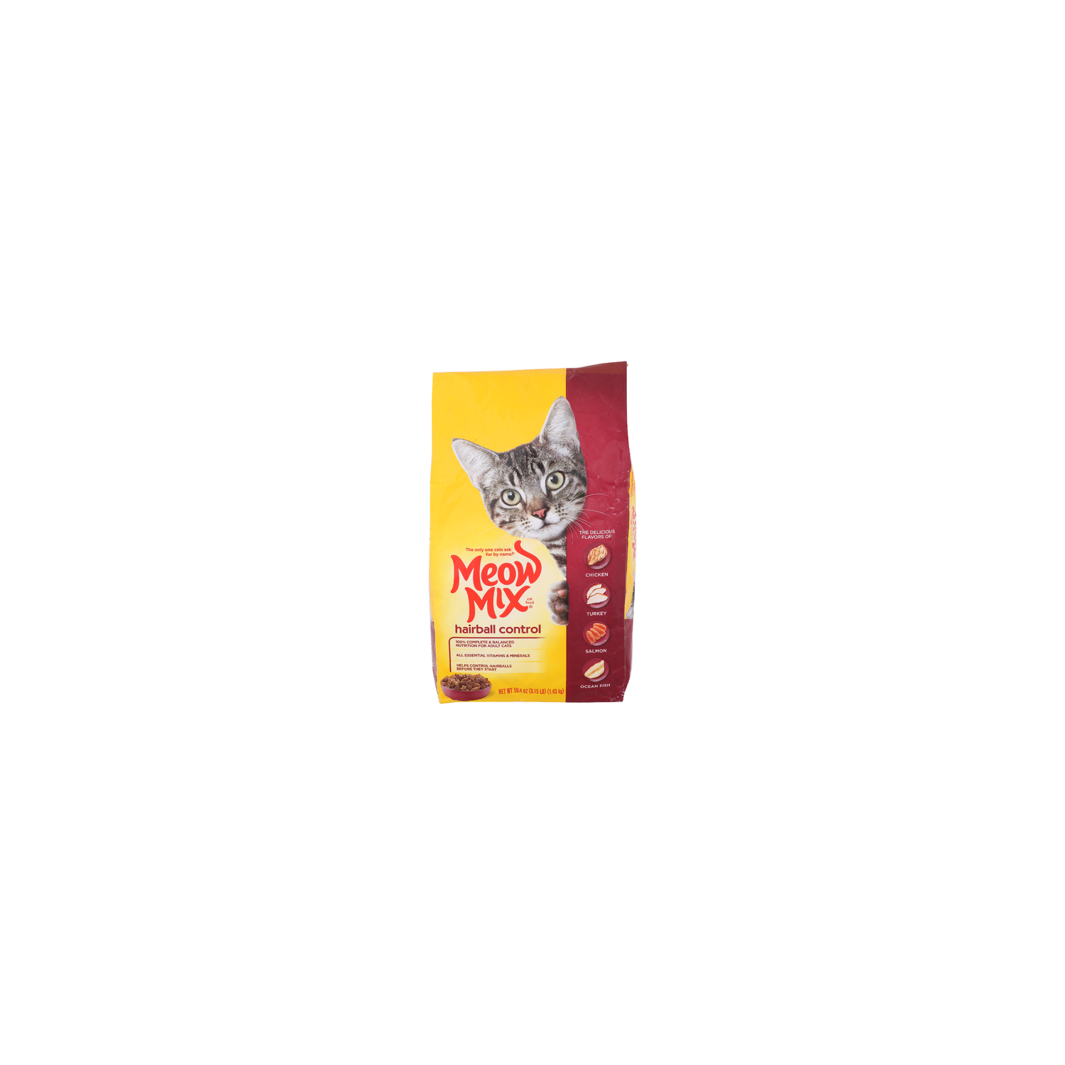 Meow Mix Hairball Control Cat Food - 50.4 Ounce Image 1 of 4