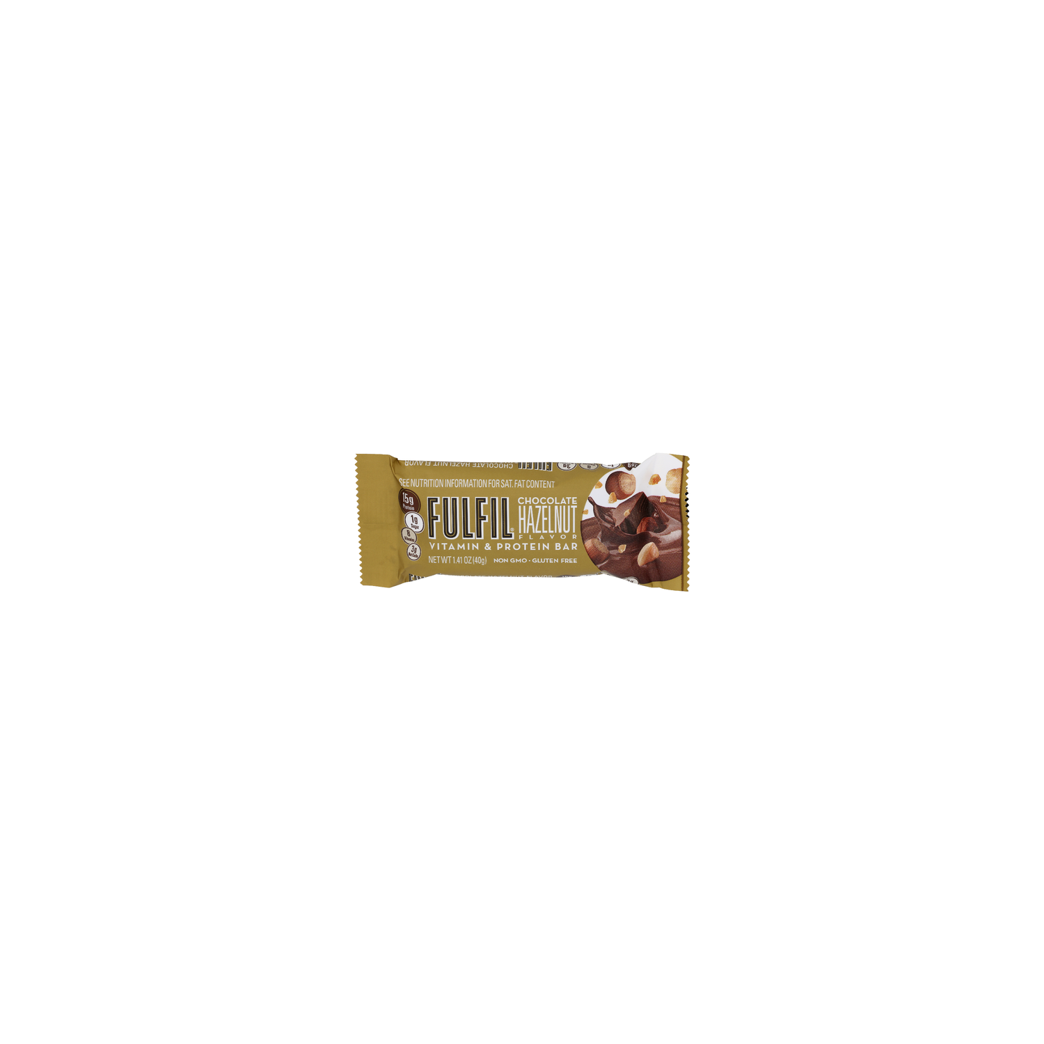 Fulfil Chocolate Hazelnut Nutrition Vitamin & Protein Bar - 1.41 Ounce Image 1 of 4