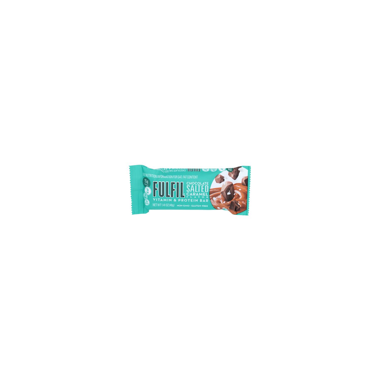 Fulfil Chocolate Salted Caramel Bar Nutrition Vitamin & Protein - 1.41 Ounce Image 1 of 4