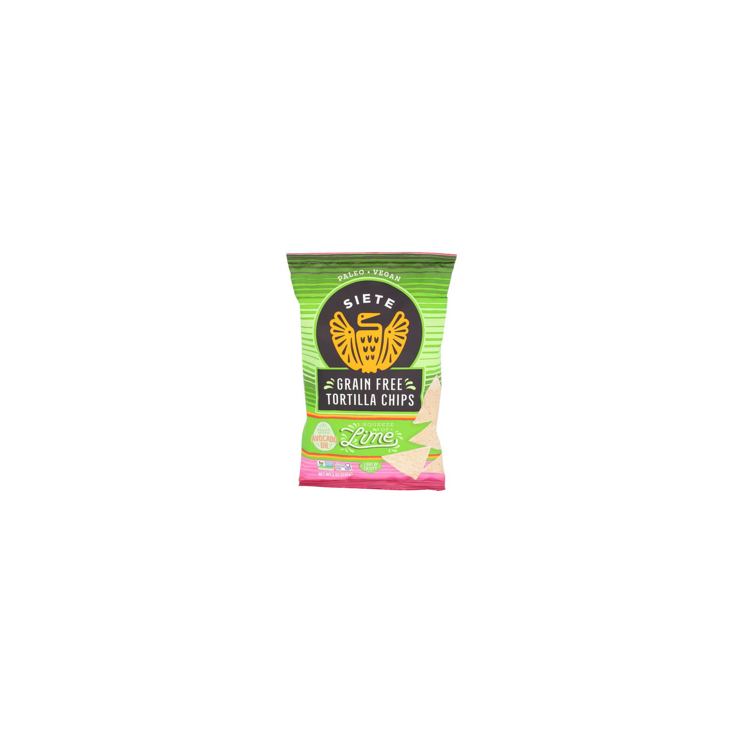 Siete Lime Tortilla Chips - 5 Ounce Image 1 of 4