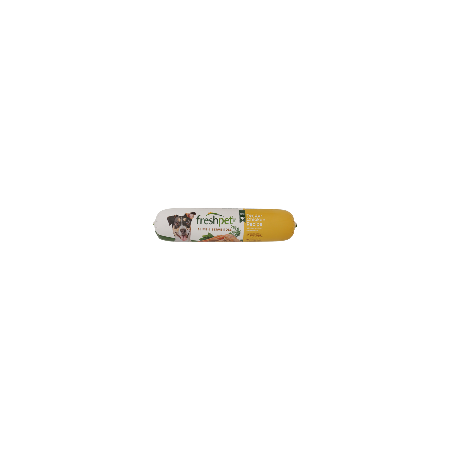 Freshpet Tender Chicken Recipe With Carrots, Peas & Brown Rice Roll Dog Food - 6 Pound Image 1 of 4