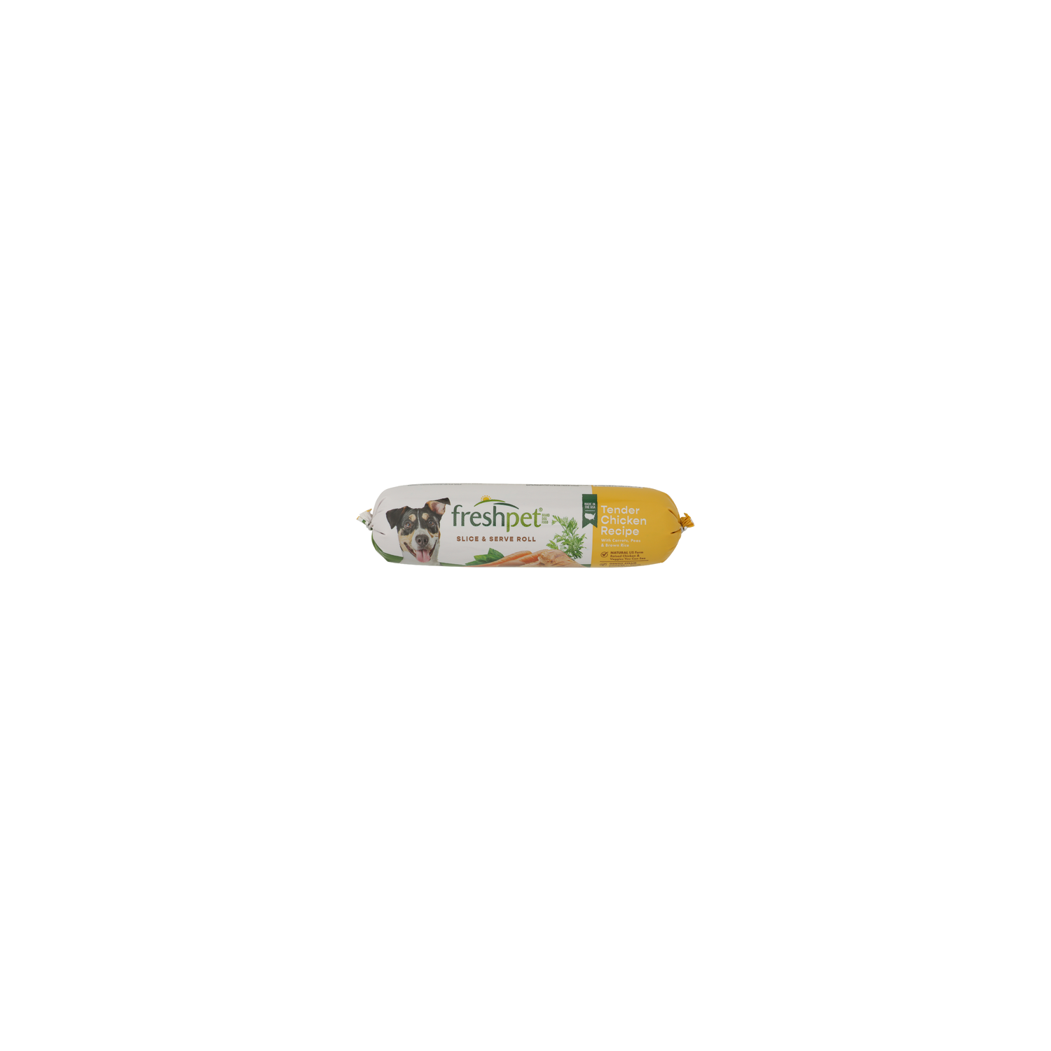 Freshpet Tender Chicken Recipe Roll Fresh Refrigerated Dog Food - 1 Pound Image 1 of 4