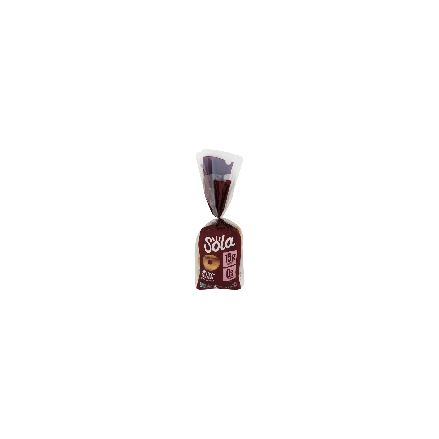 Sola Everything Bagels - 3.1 Ounce - 4 Count Image 1 of 4