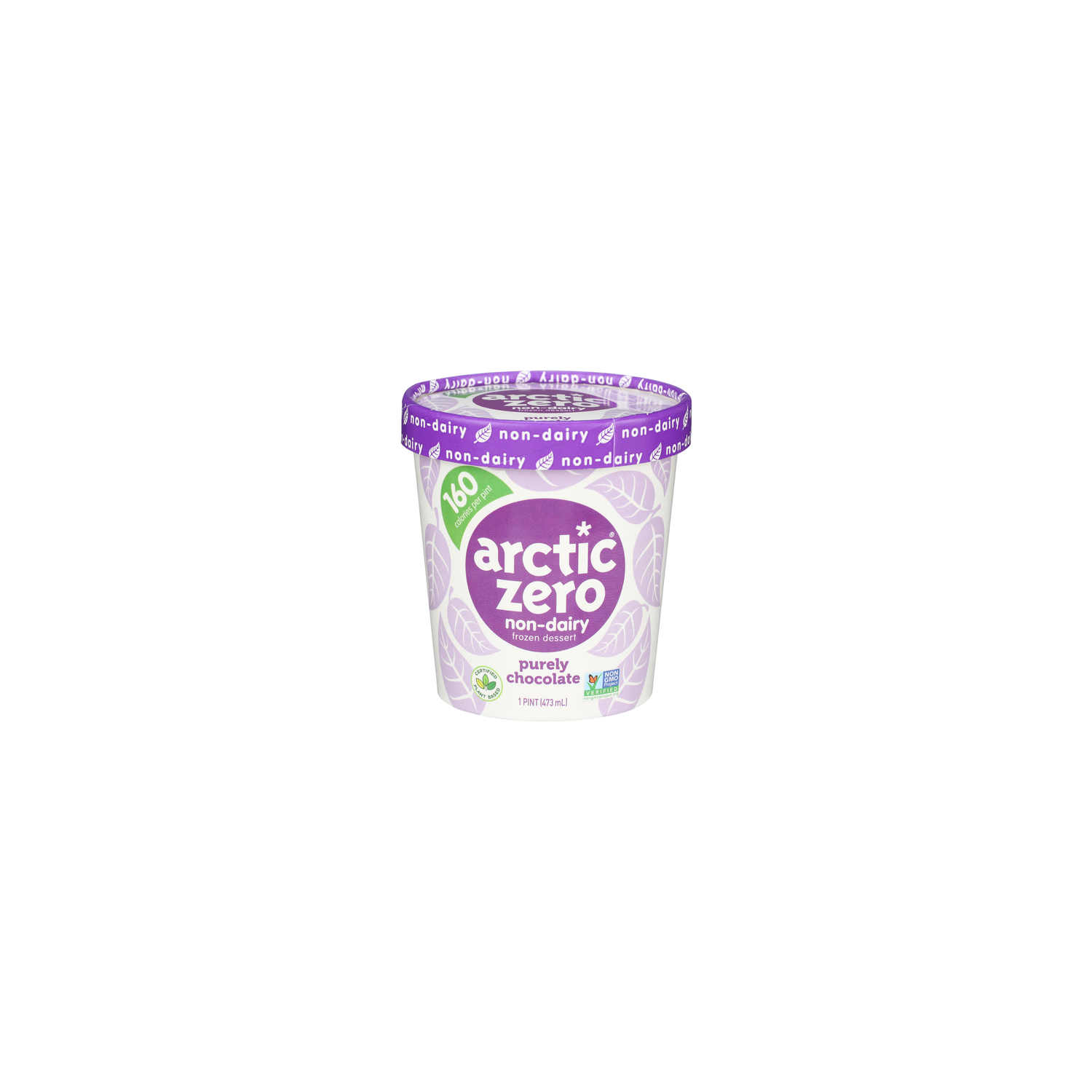 Arctic Zero Purely Chocolate Non-Dairy Frozen Dessert - 1 Pint Image 1 of 4