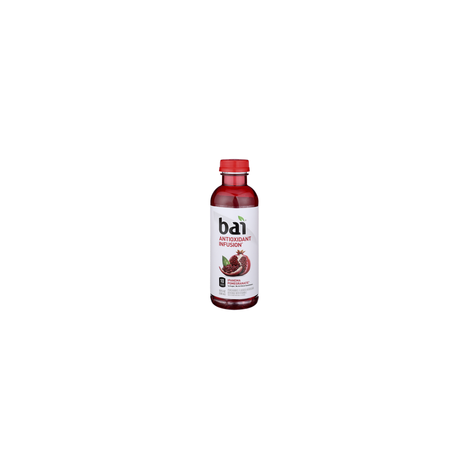 bai Antioxidant Infusion Ipanema Pomegranate - 18 Fluid Ounce Image 1 of 4