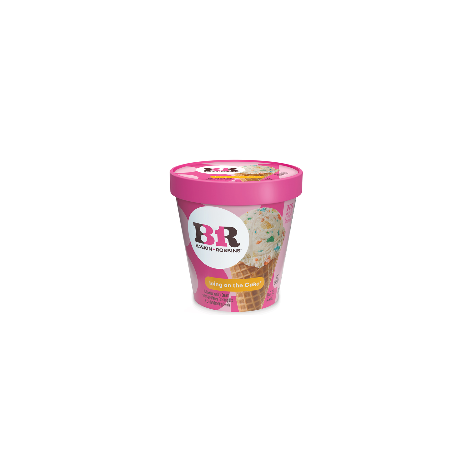Baskin Robbins Ice Cream Icing On Cake - 14 Fluid Ounce Image 1 of 3
