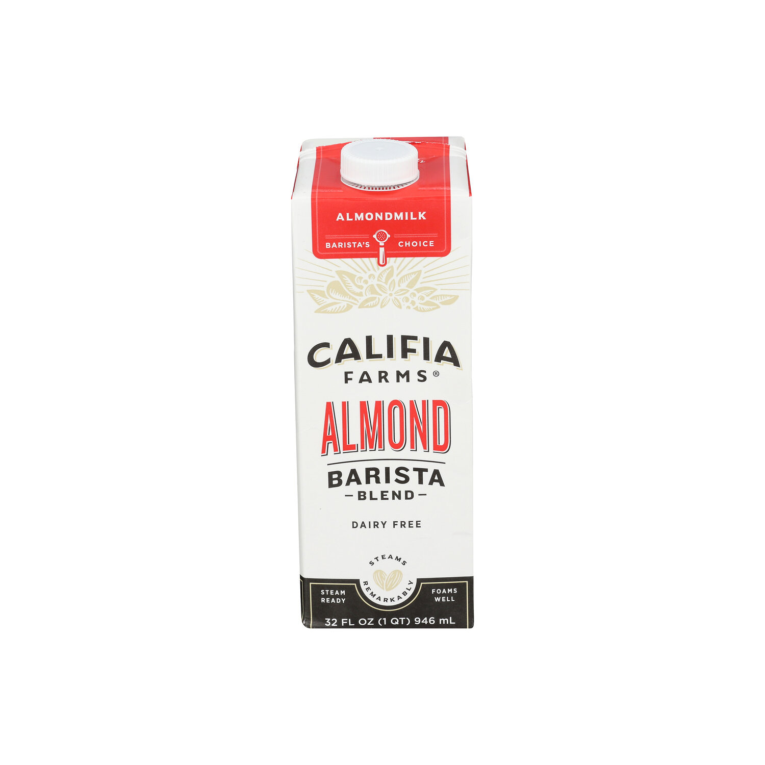 Califia Farms Original Almond Barista Blend Milk - 32 Fluid Ounce Image 1 of 4