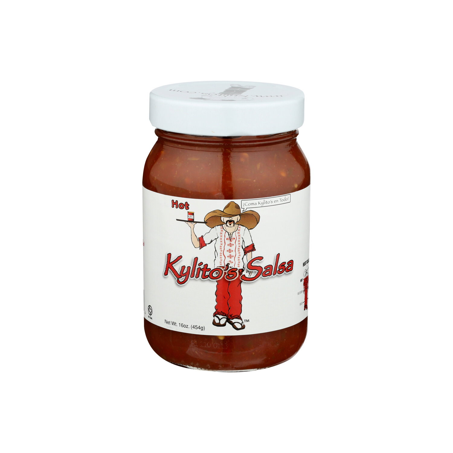 KYLITO's Salsa Hot - 16 Ounce Image 1 of 4