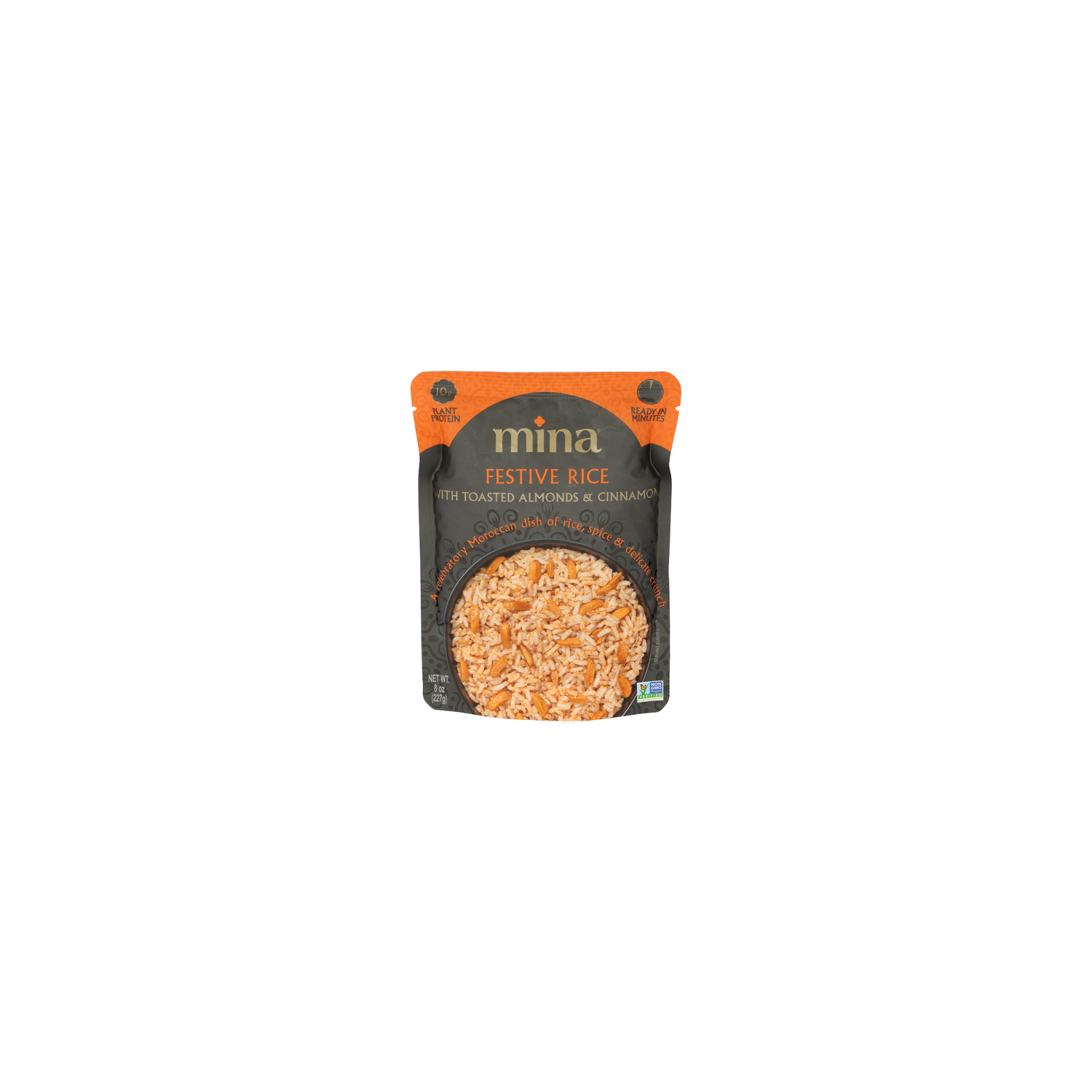 Mina Festive Rice W Toasted Almonds & Saffron - 8 Ounce Image 1 of 4