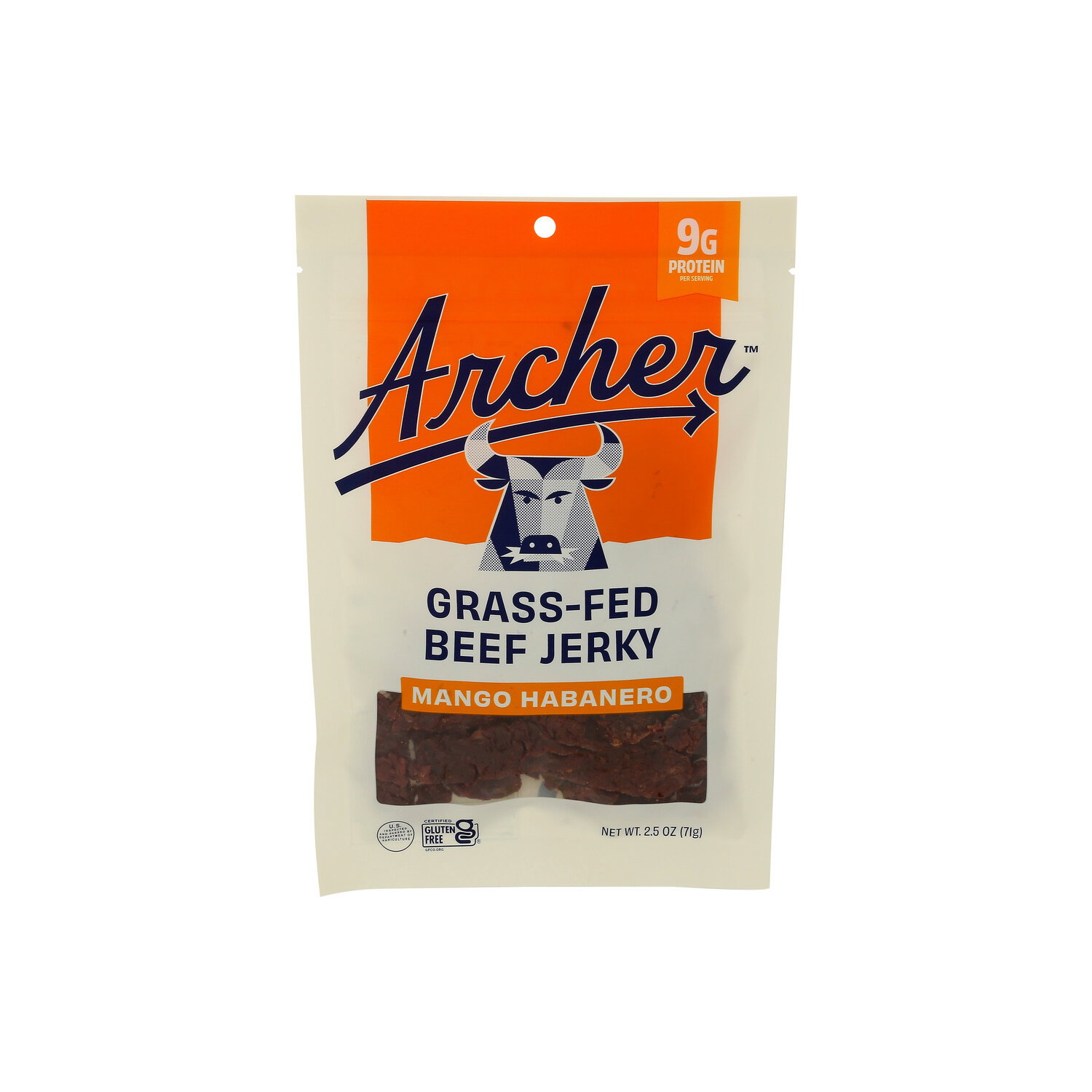 Country Archer Provisions Mango Habanero Beef Jerky - 2.5 Ounce Image 1 of 4