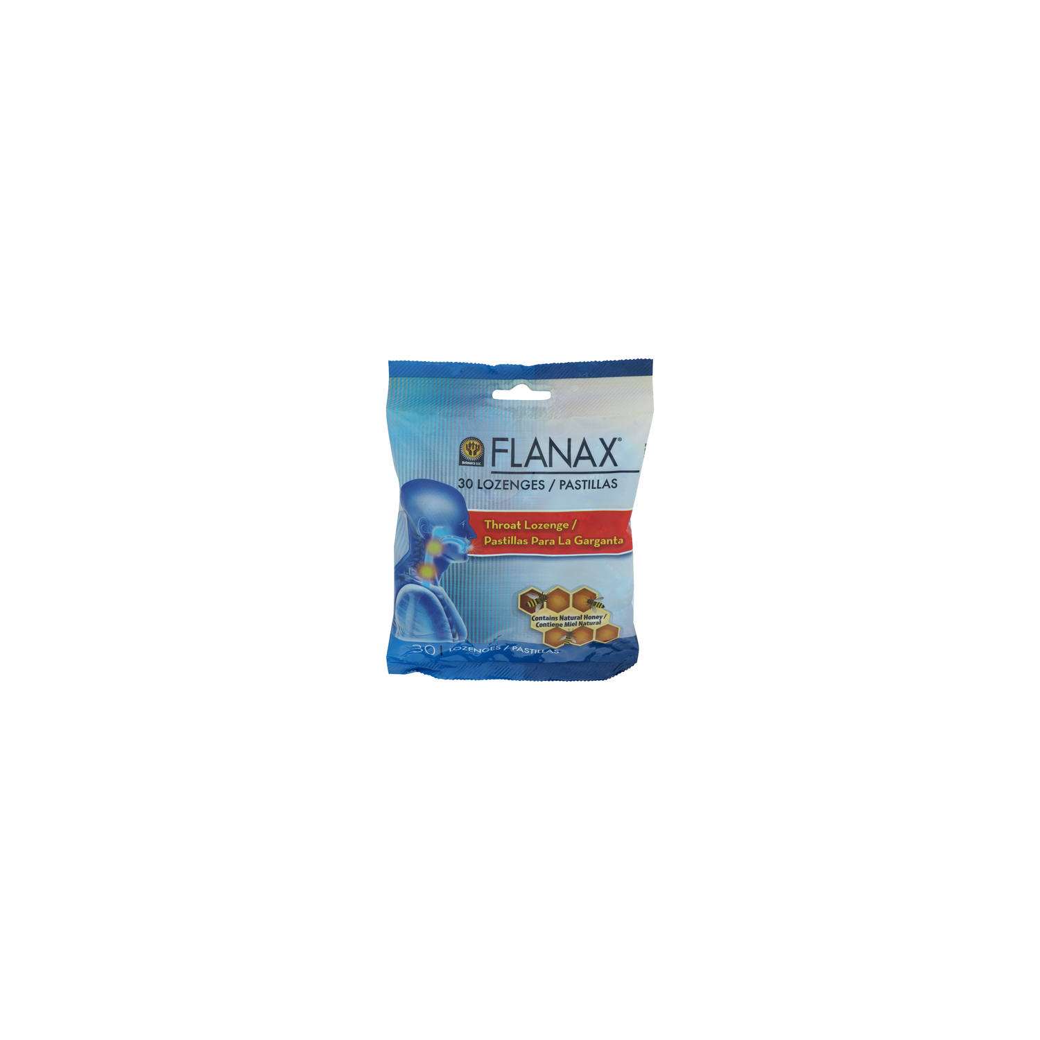 Flanax Throat Lozenge - 30 Count Image 1 of 4
