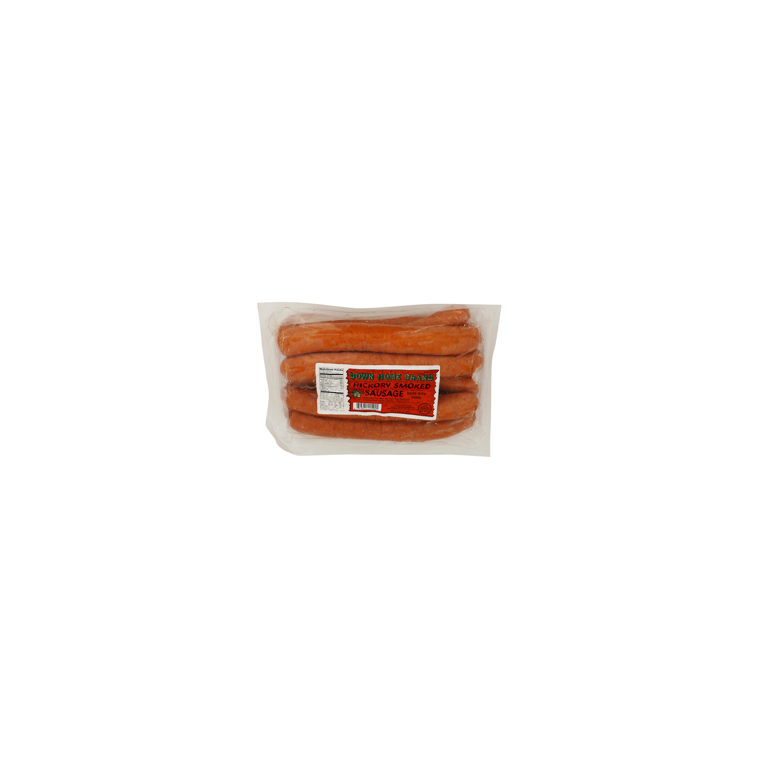 Down Home Brand Hickory Smoked Sausage - 5 Pound Image 1 of 4