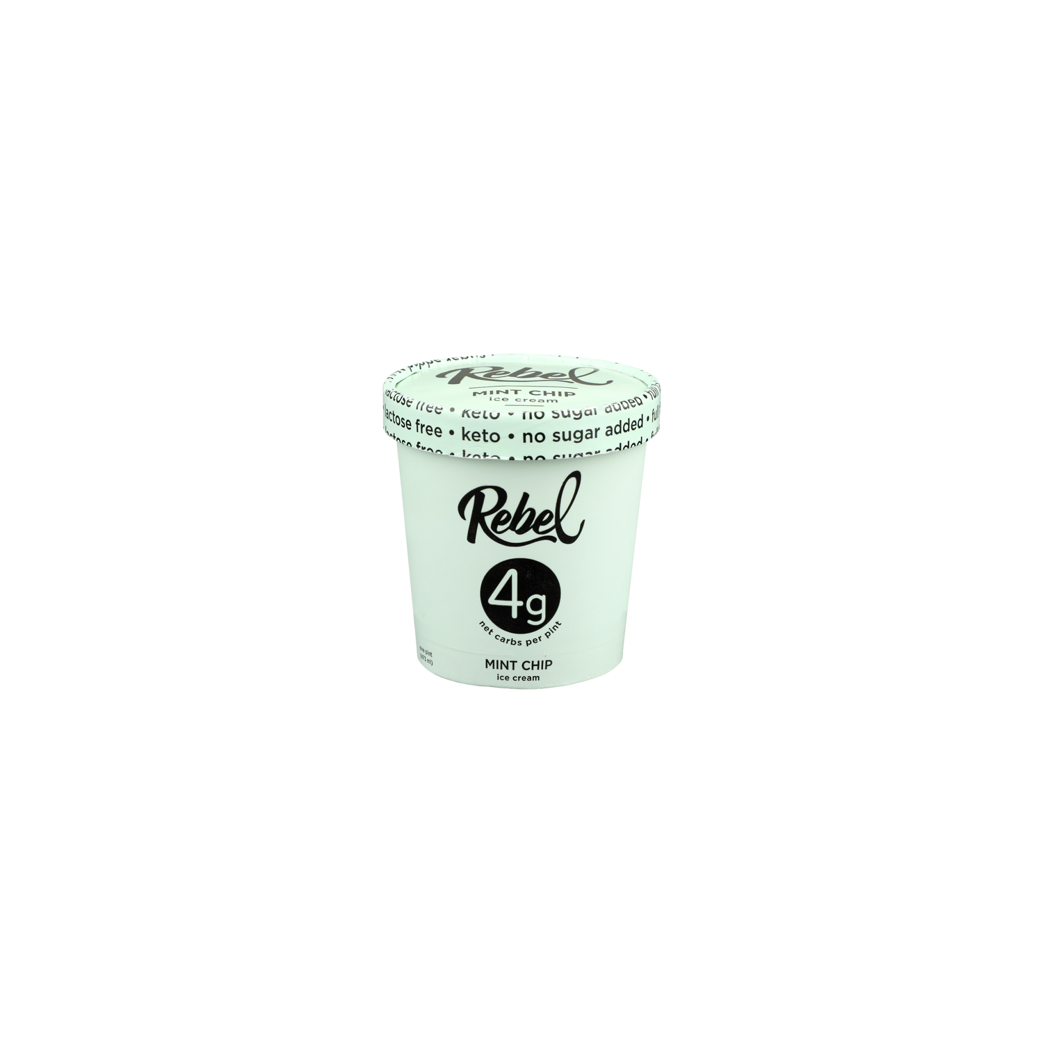 Rebel Mint Chip Ice Cream - 1 Pint Image 1 of 4