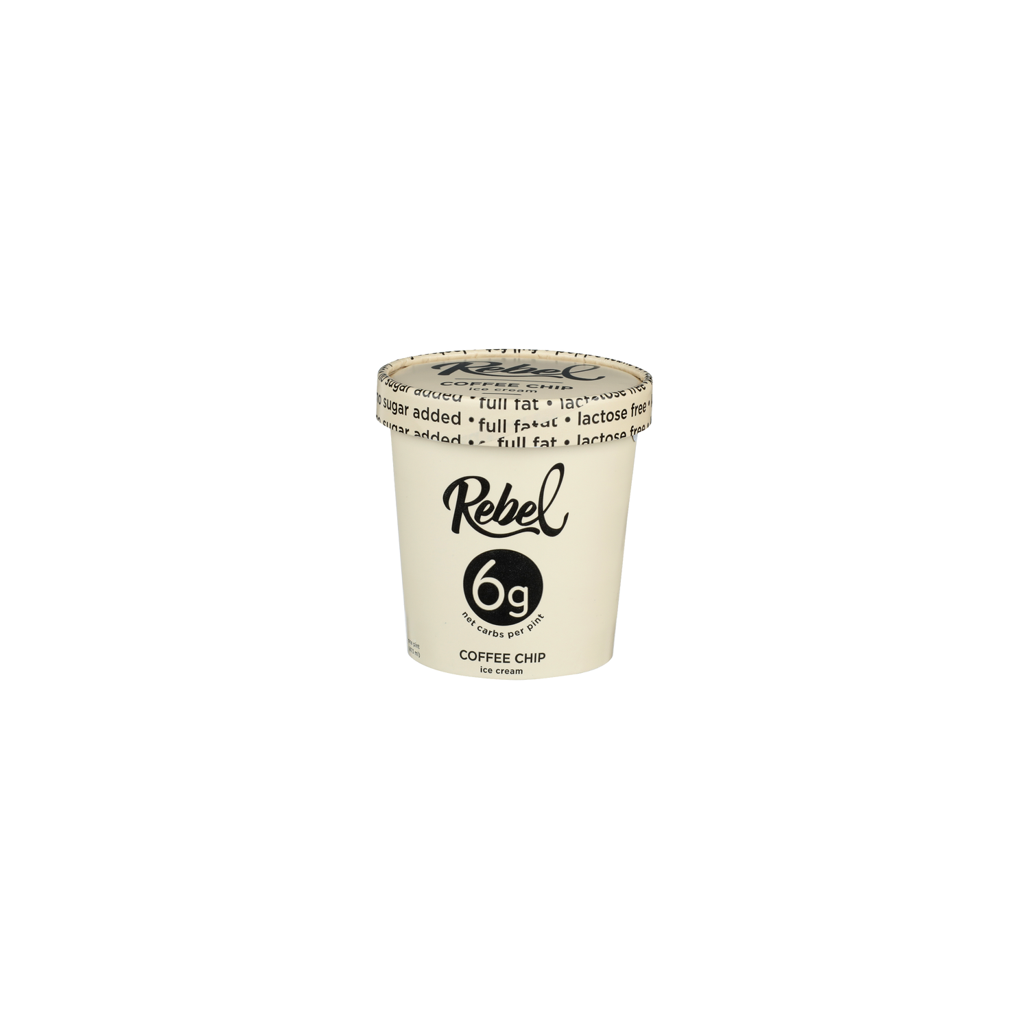 Rebel Coffee Chip Ice Cream - 1 Pint Image 1 of 4