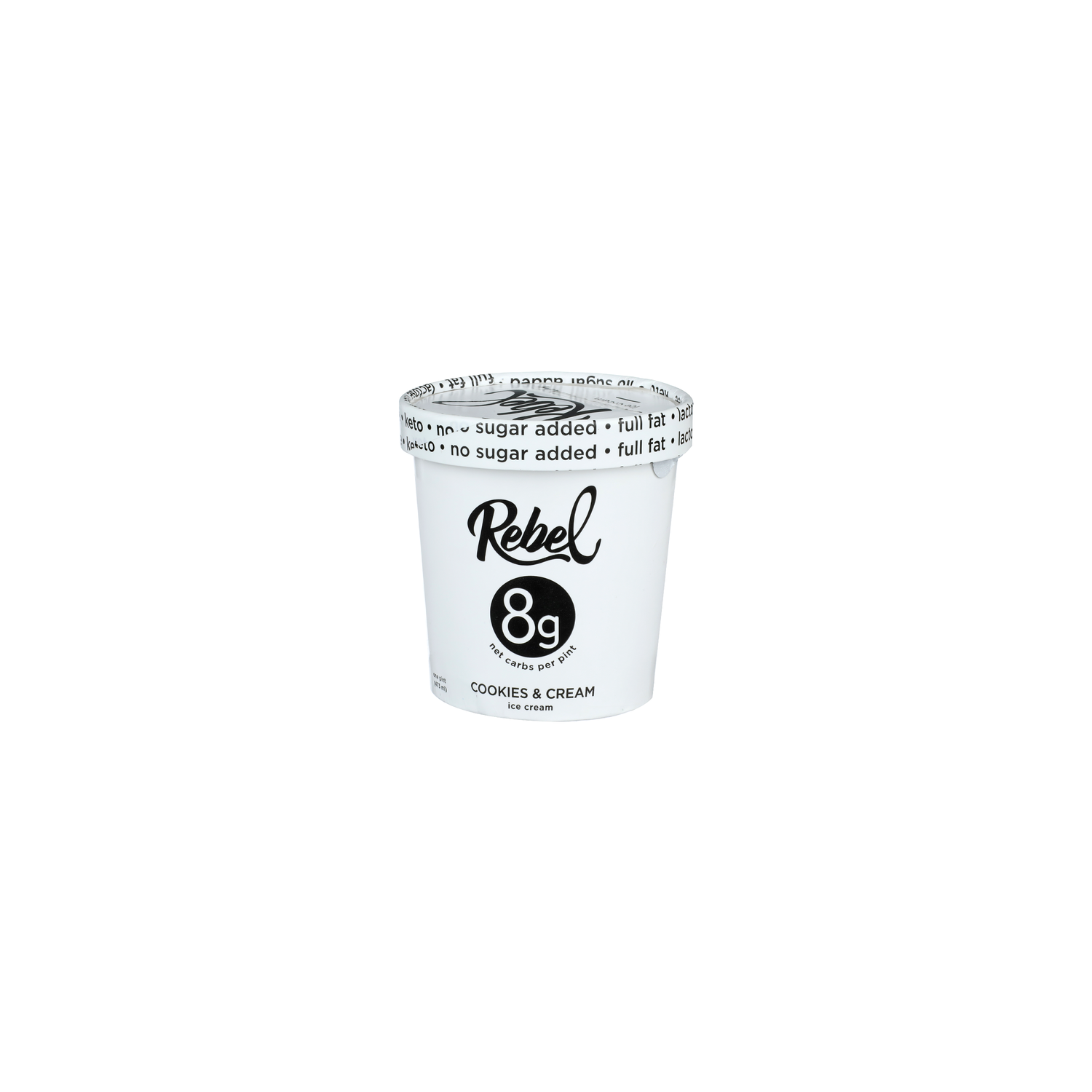 Rebel Cookies & Cream Ice - 1 Pint Image 1 of 4