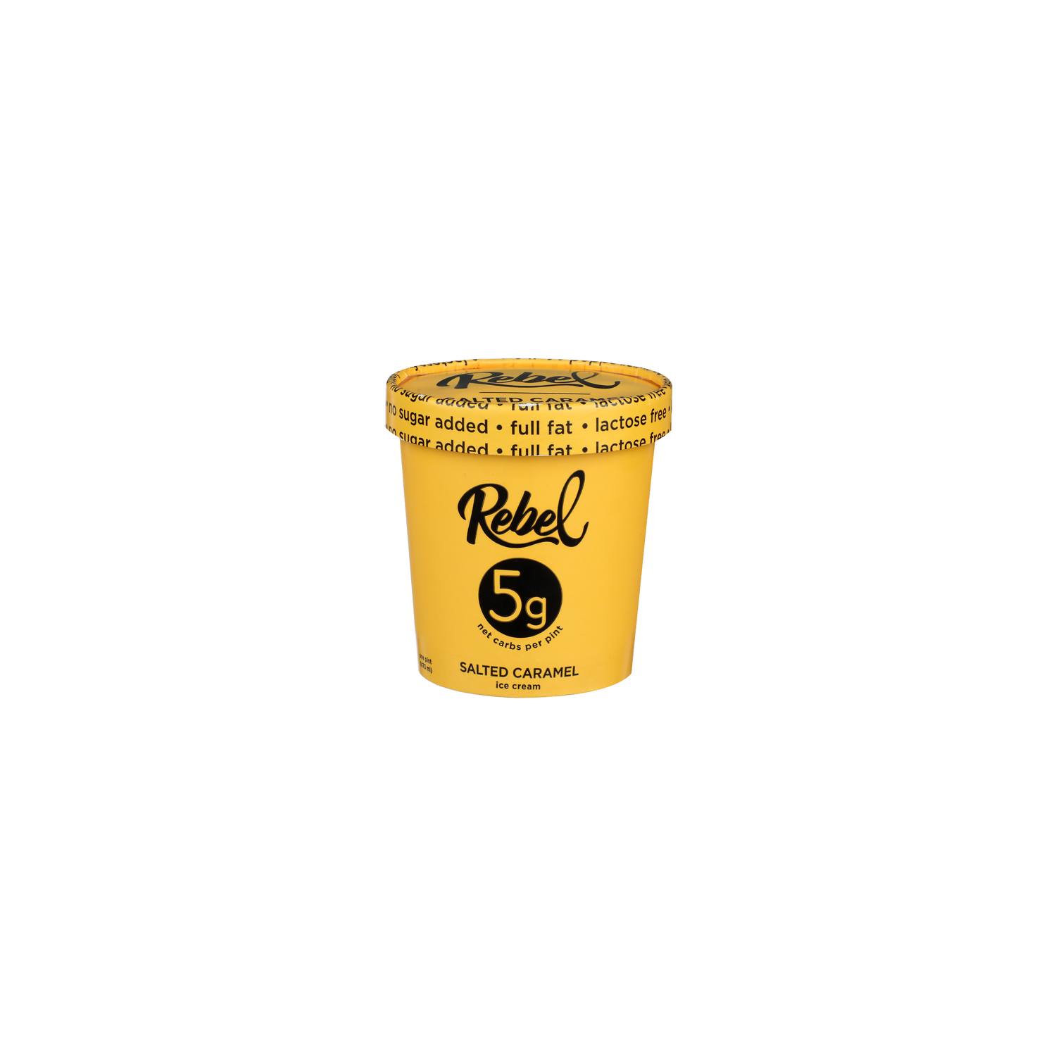 Rebel Salted Caramel Ice Cream - 1 Pint Image 1 of 4