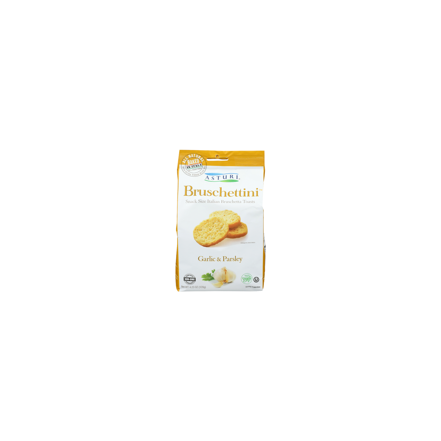 Asturi Garlic & Parsley Bruschettini - 4.23 Ounce Image 1 of 4