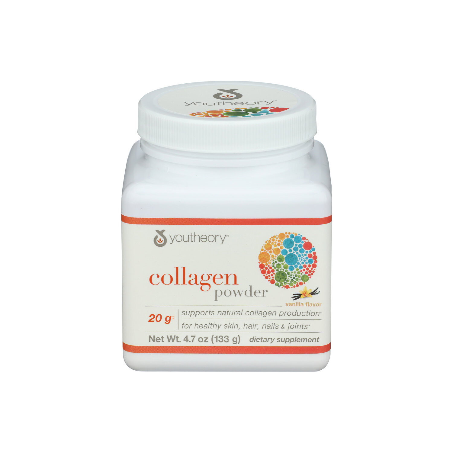 Youtheory Vanilla Powder Collagen - 4.7 Ounce Image 1 of 4